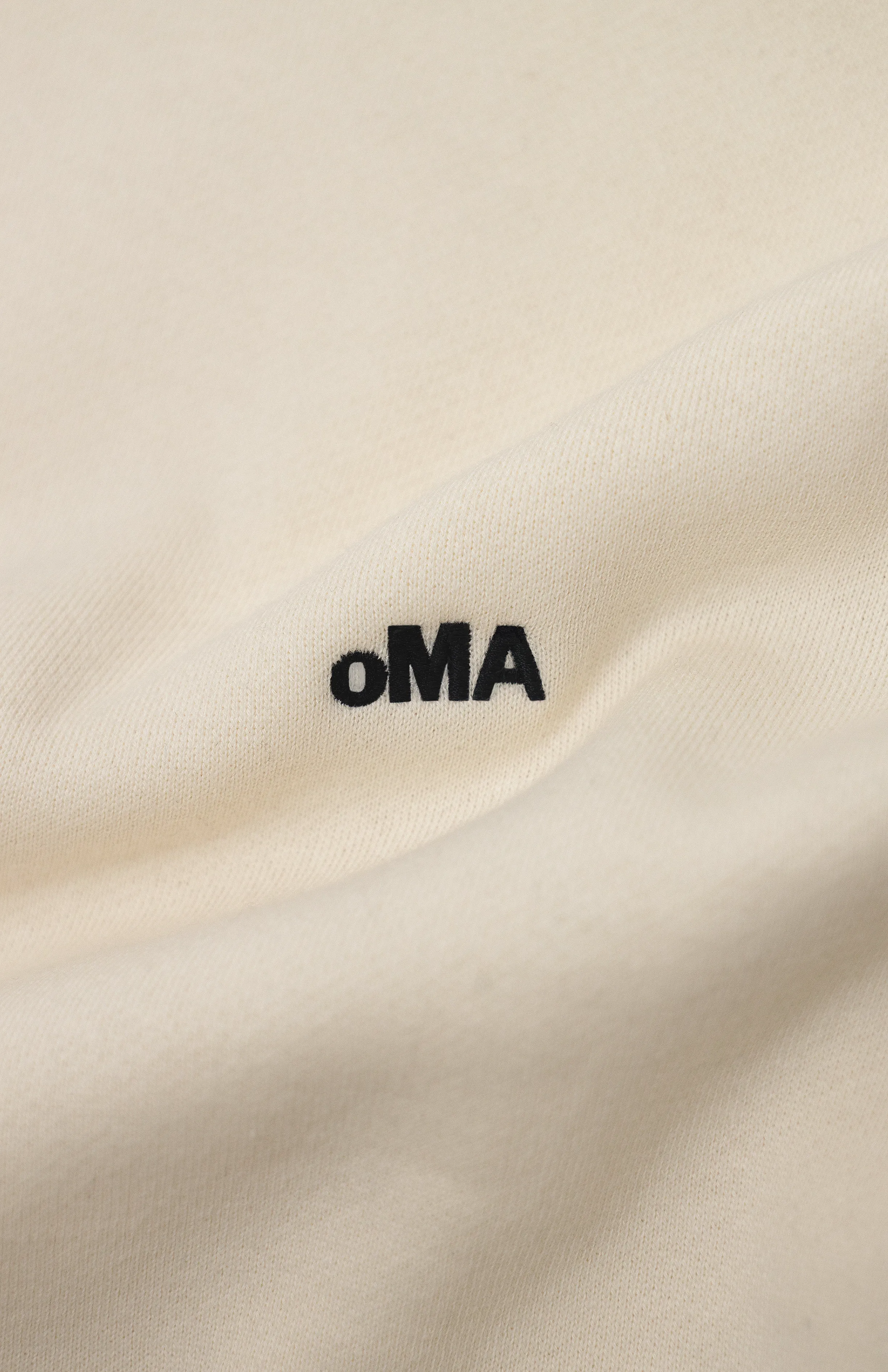 MINI LOGO HOODIE (CREAM) sold by oMA Studios product image thumbnail 3