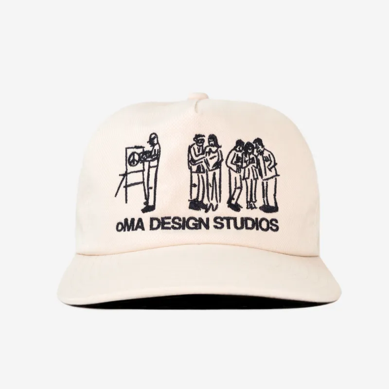 SKETCH HAT (CREAM) made by oMA Studios