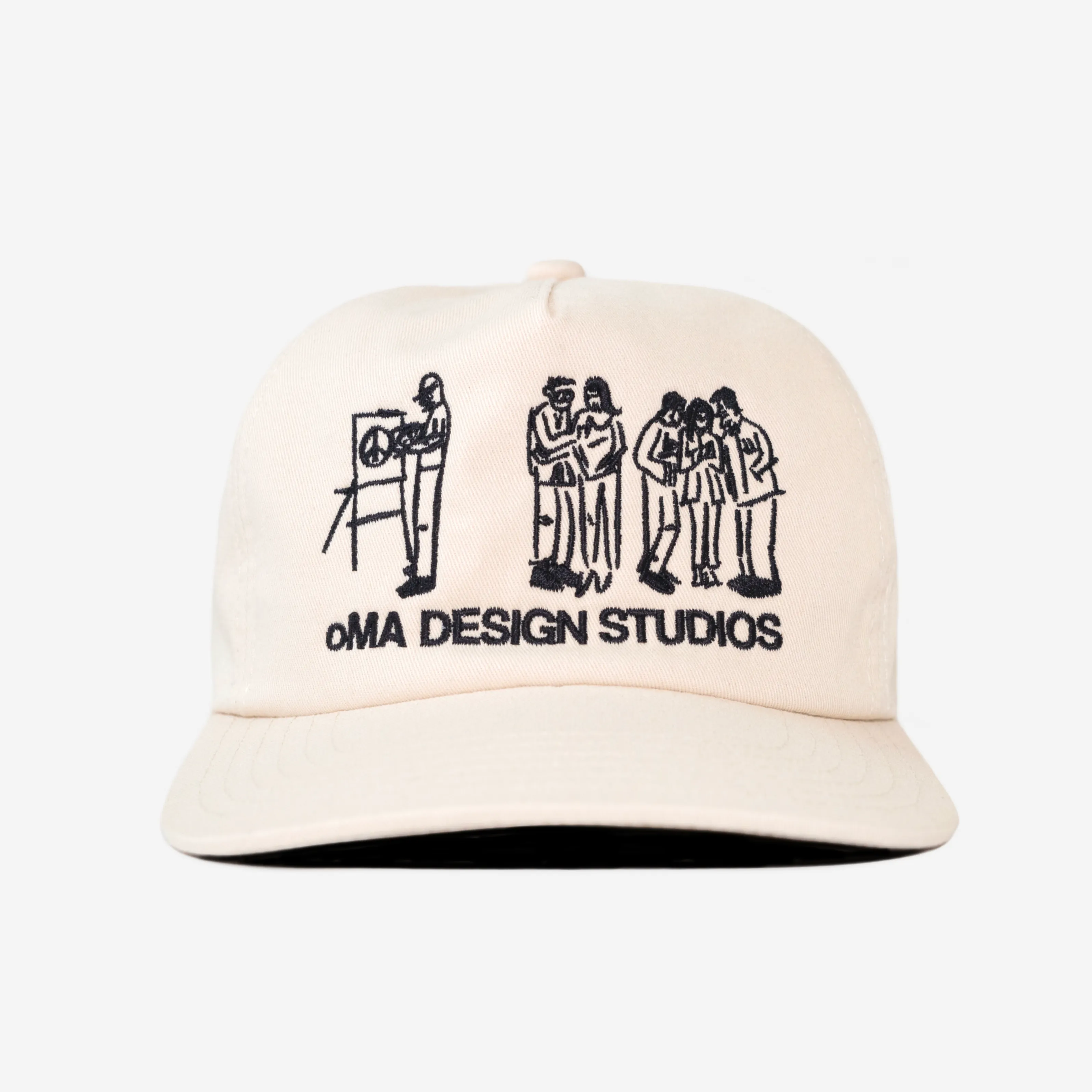 SKETCH HAT (CREAM) sold by oMA Studios