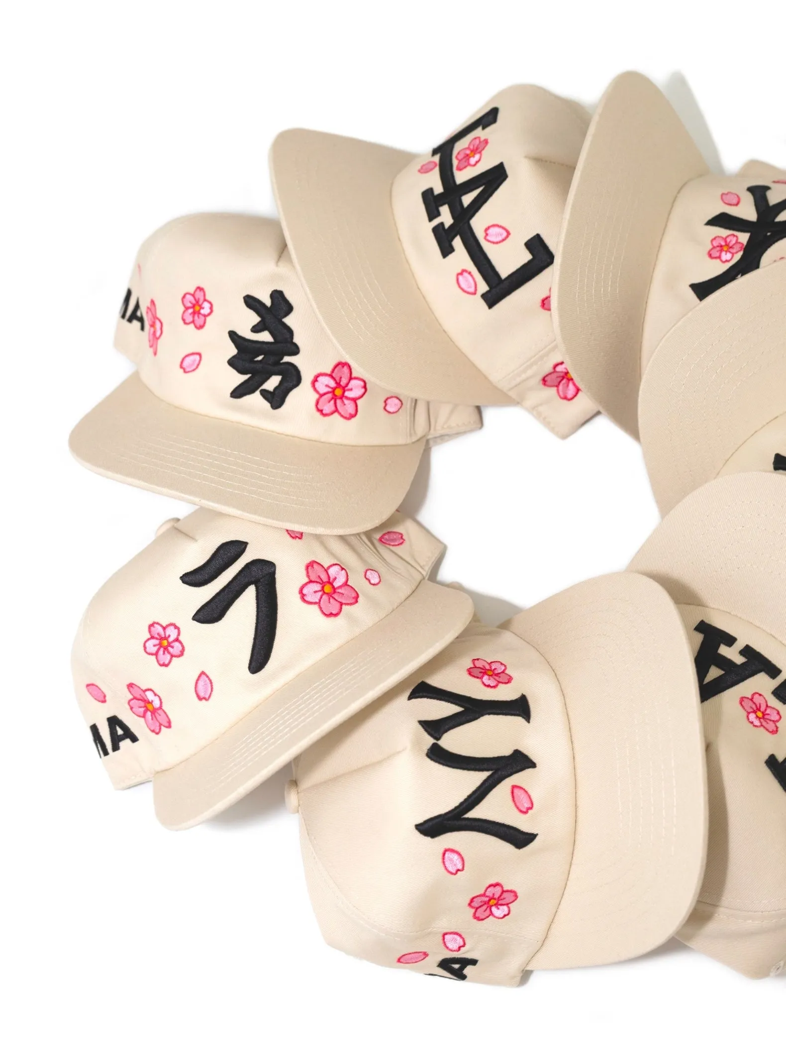 LA CHERRY BLOSSOM HAT (CREAM) sold by oMA Studios product image thumbnail 5
