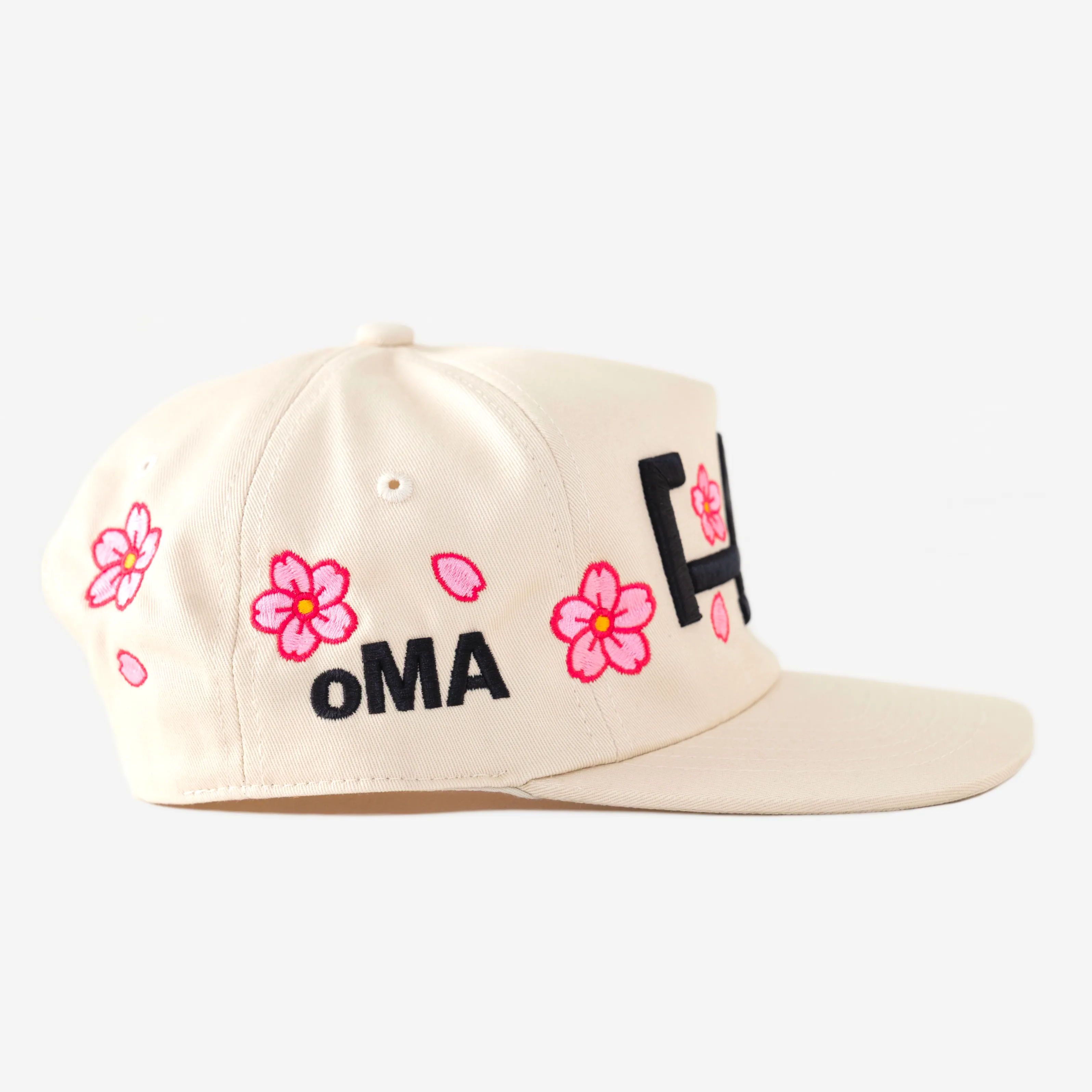 LA CHERRY BLOSSOM HAT (CREAM) sold by oMA Studios product image thumbnail 2