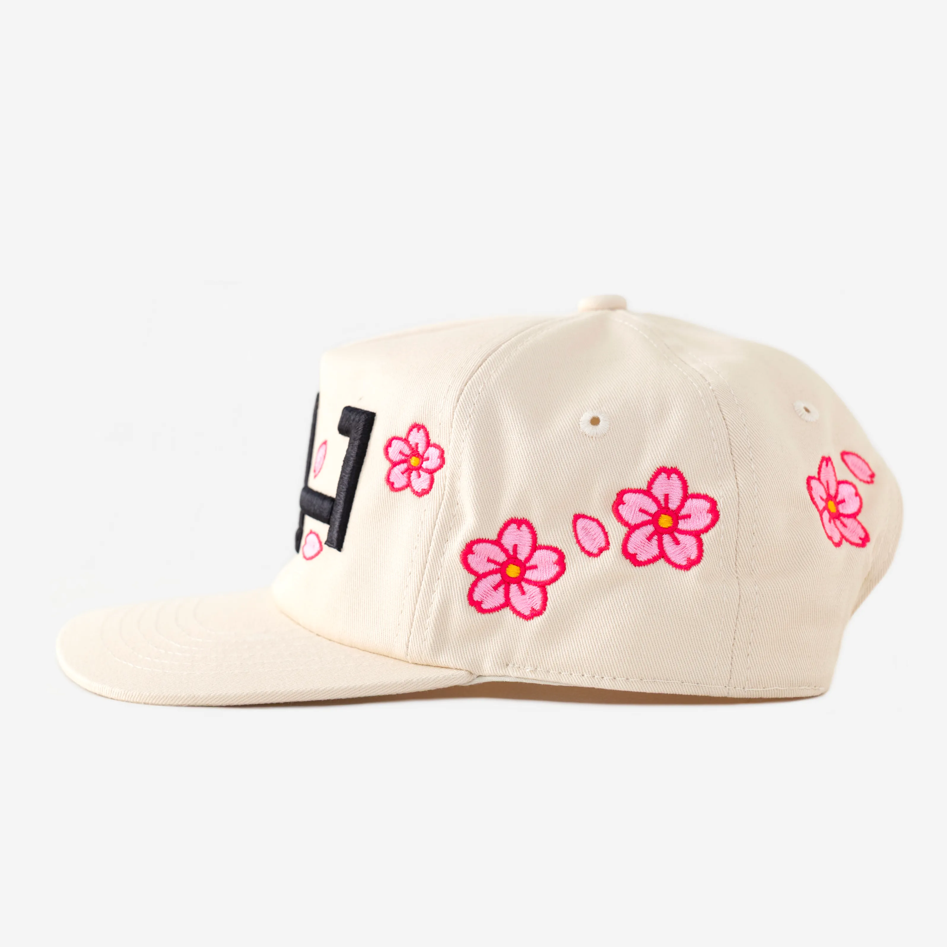 LA CHERRY BLOSSOM HAT (CREAM) sold by oMA Studios product image thumbnail 3