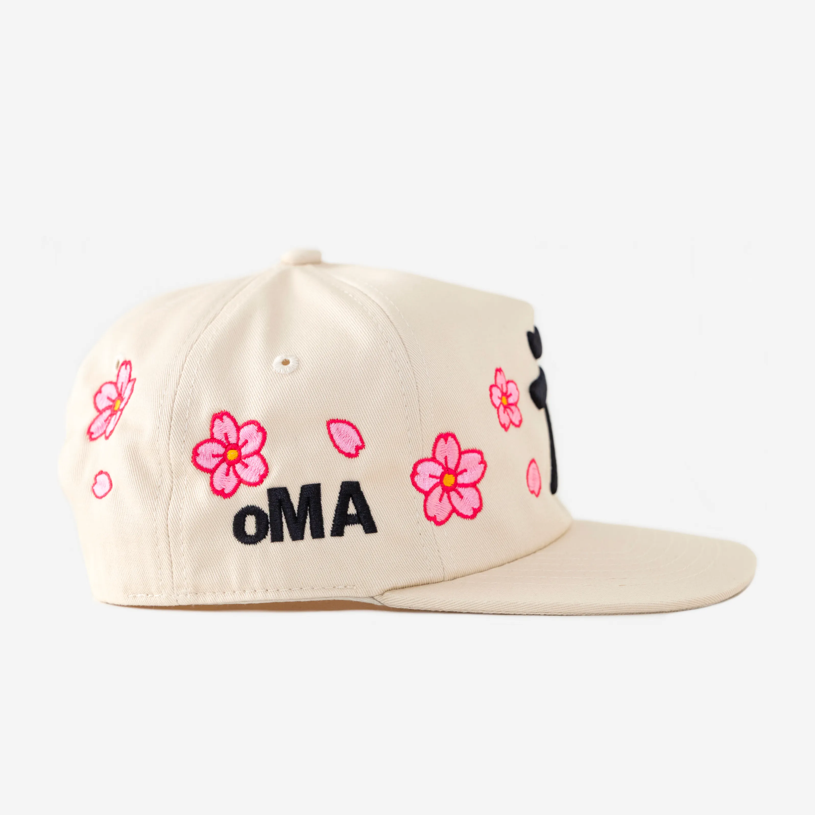 LA KATAKANA CHERRY BLOSSOM HAT (CREAM) sold by oMA Studios product image thumbnail 2