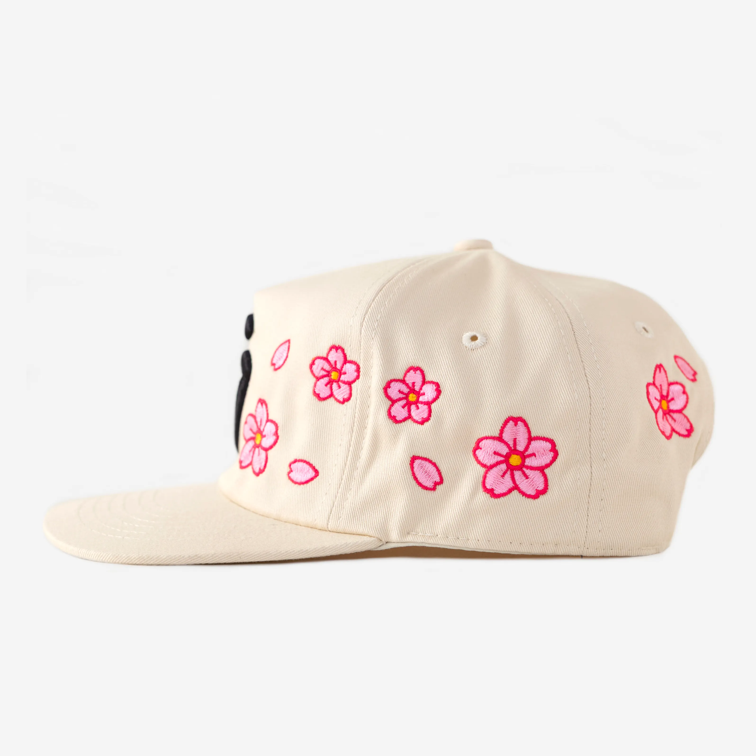LA KATAKANA CHERRY BLOSSOM HAT (CREAM) sold by oMA Studios product image thumbnail 3