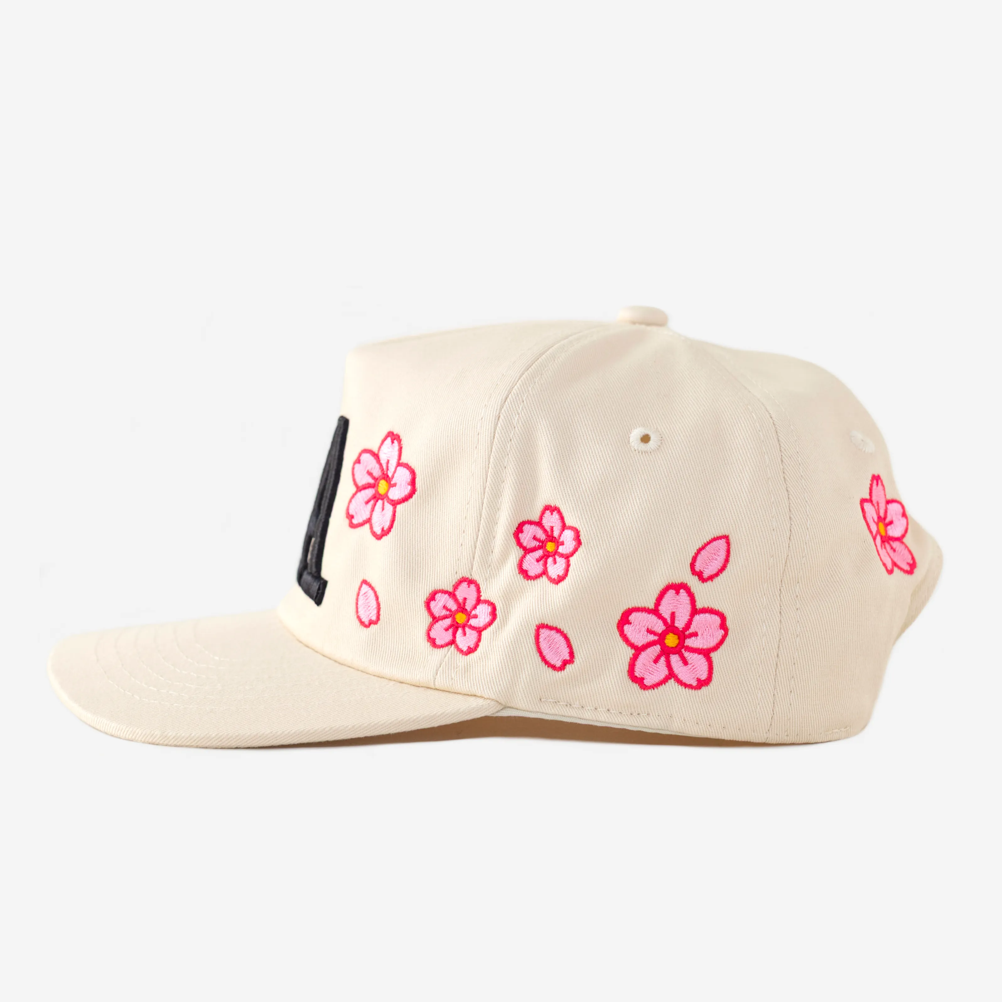 LA CHERRY BLOSSOM HAT (CREAM) sold by oMA Studios product image thumbnail 3