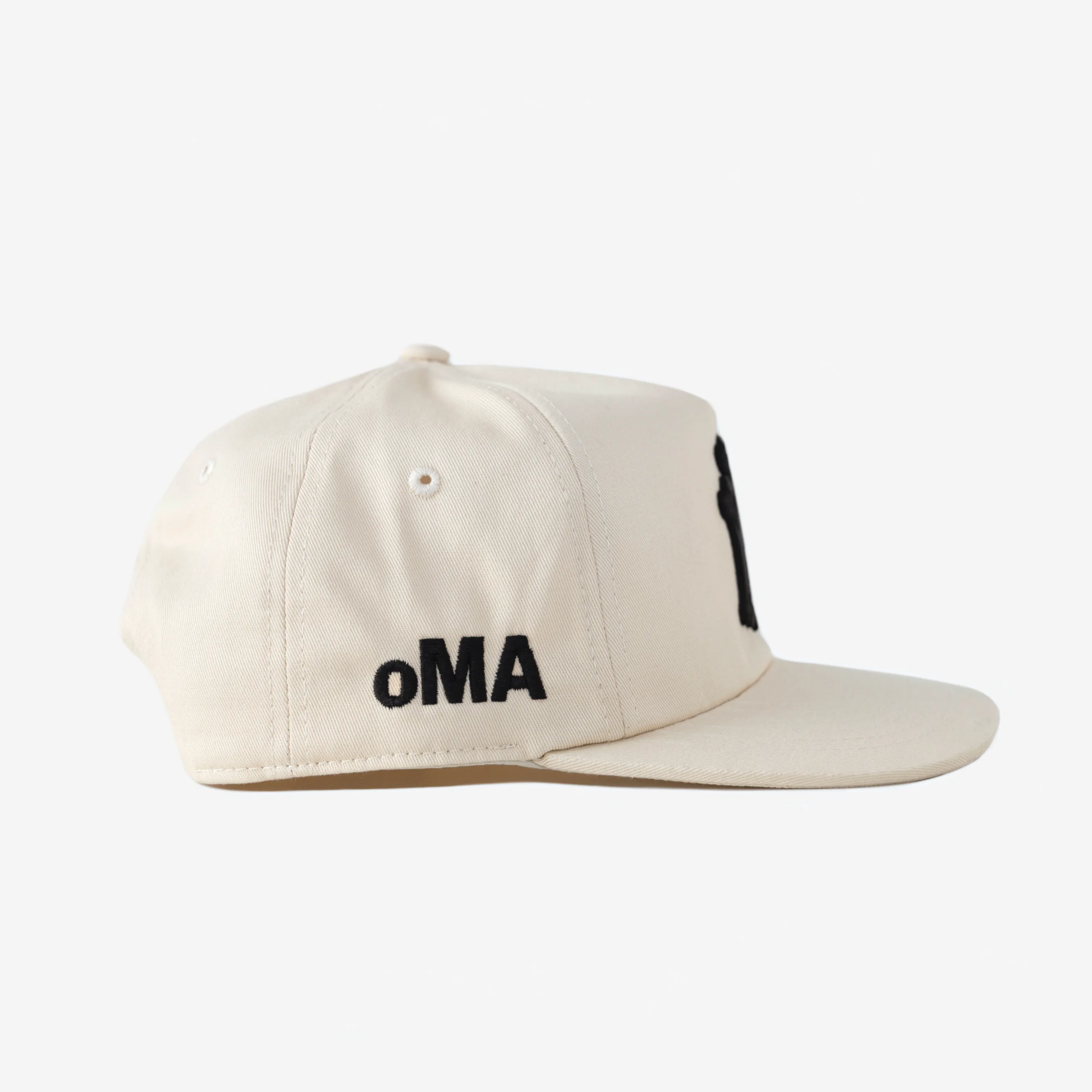 NY BONES HAT (CREAM) sold by oMA Studios product image thumbnail 2