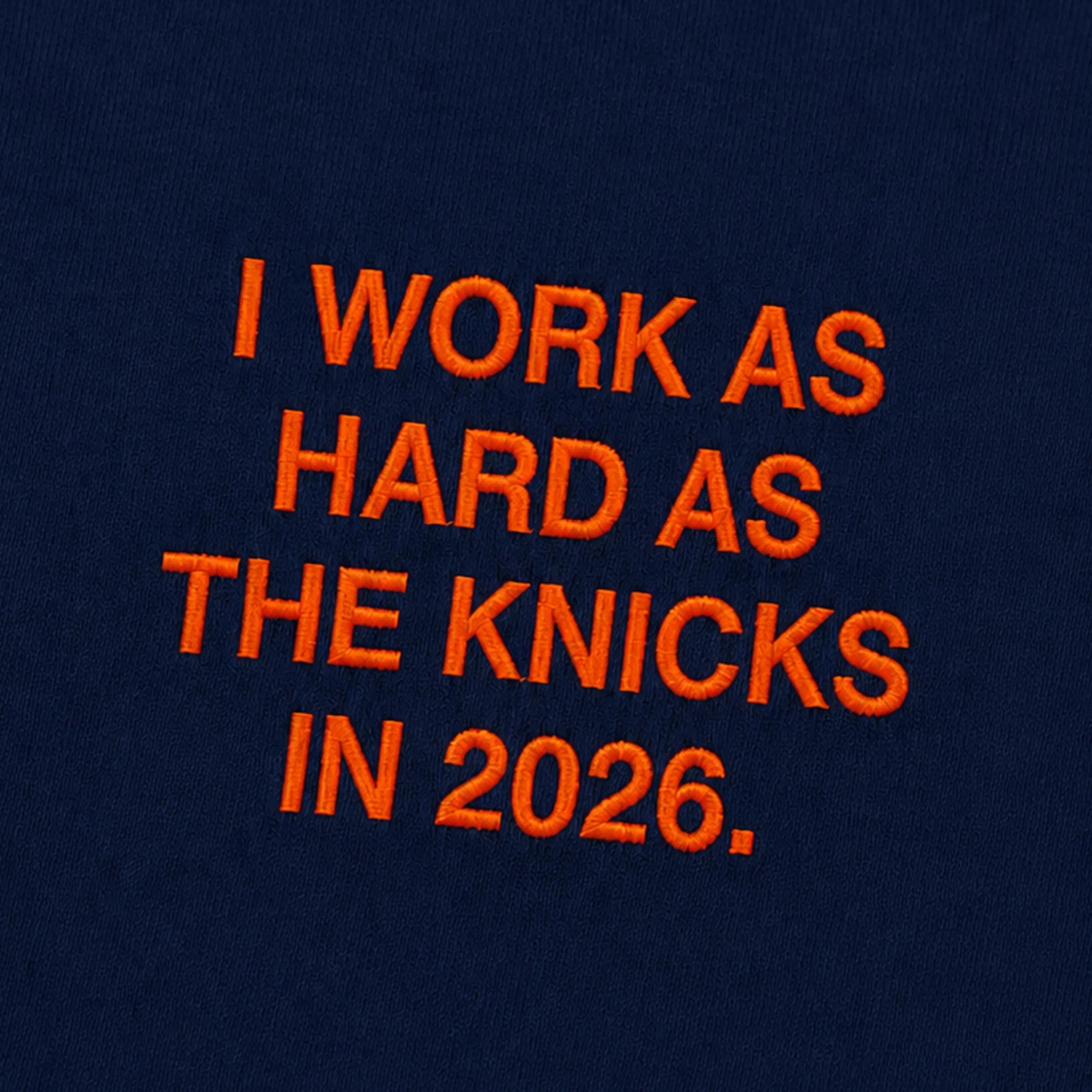 "WoRK HARD" NYK CARHARTT TEE (BLUE) sold by oMA Studios product image thumbnail 2