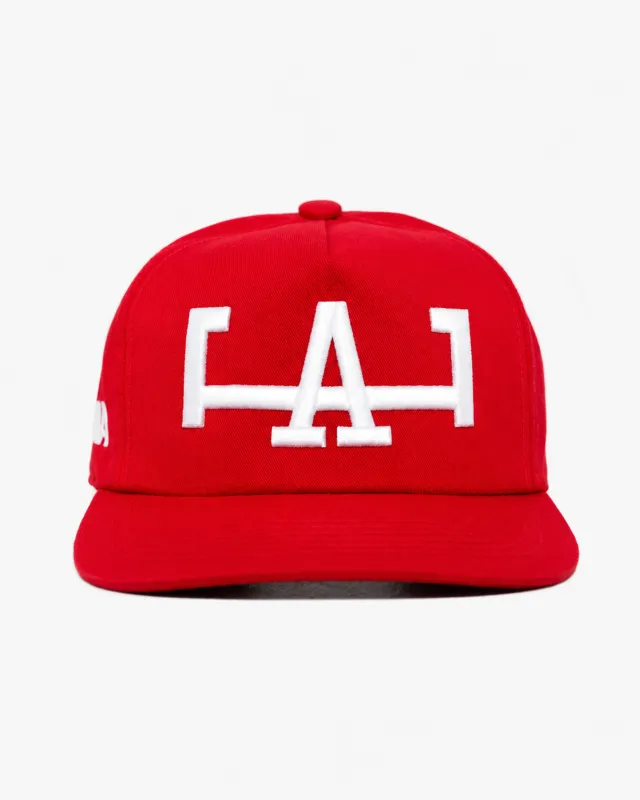 LoS ANGELES HAT (RED) made by oMA Studios