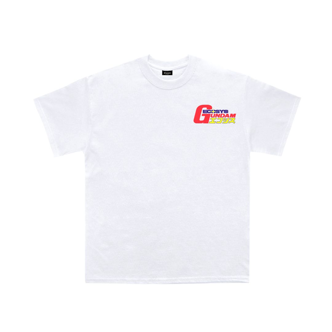 Skull Gundam Tee White sold by Ecosys LA product image thumbnail 2
