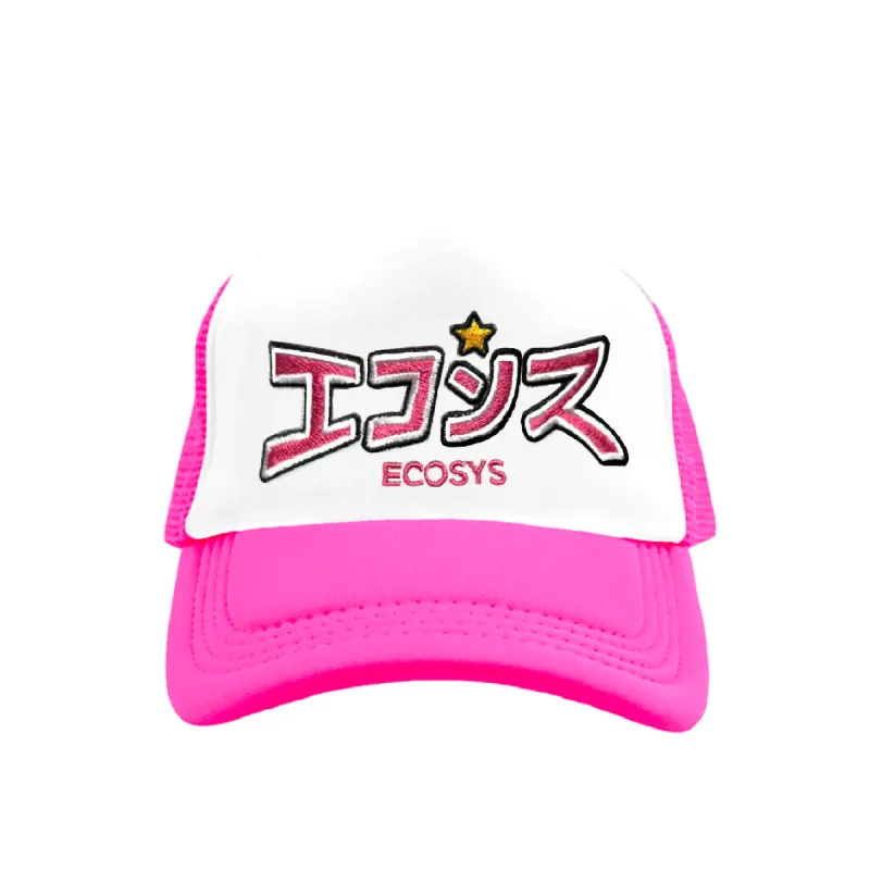 Ecosys Logo Trucker Hat Pink sold by Ecosys LA