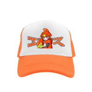 *SAMPLE* SpaceBoy1.0 Trucker Hat Orange sold by Ecosys LA