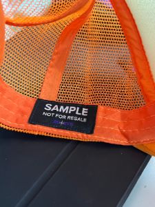 *SAMPLE* SpaceBoy1.0 Trucker Hat Orange sold by Ecosys LA