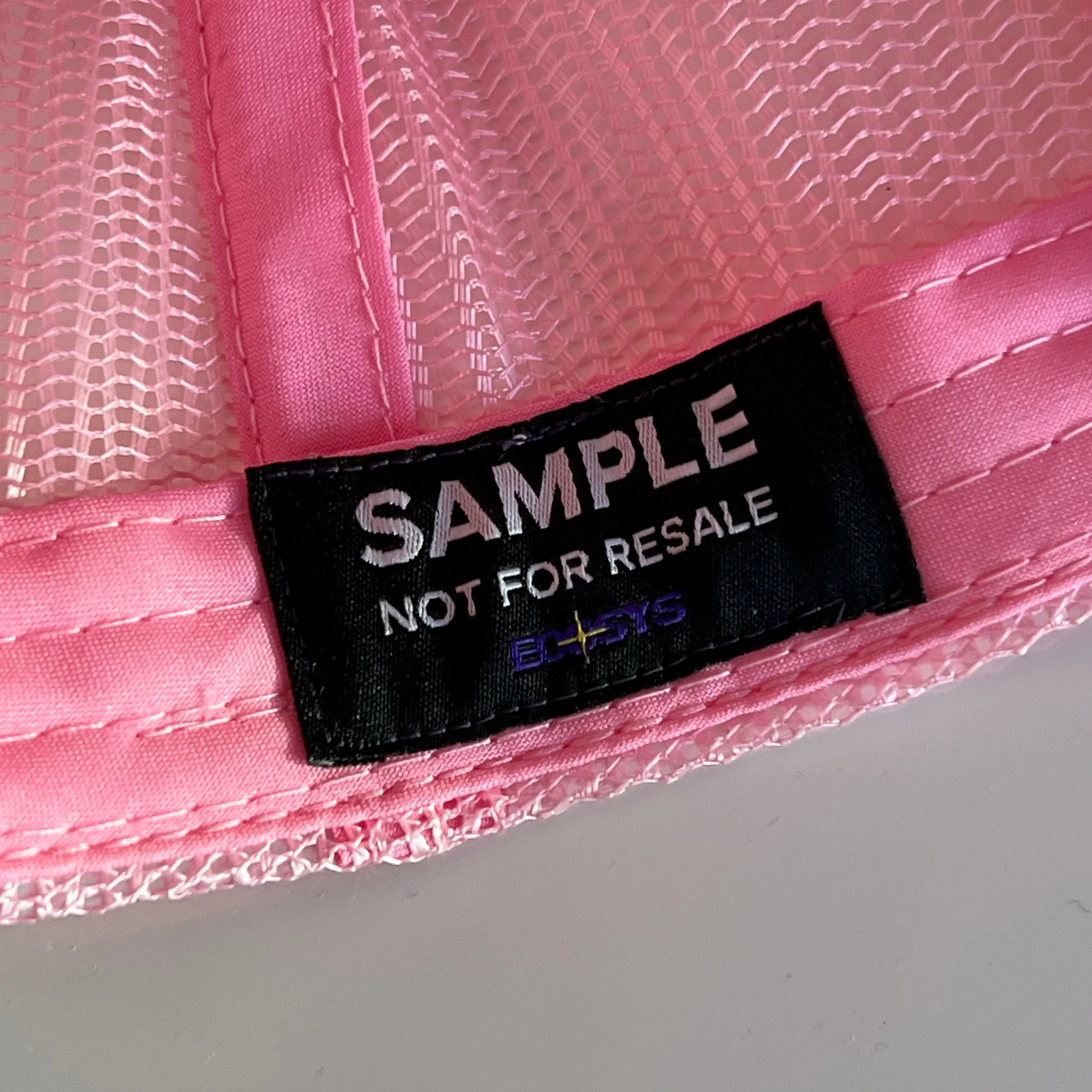 * 1/1 SAMPLE* Trucker Hat Pink sold by Ecosys LA product image thumbnail 4