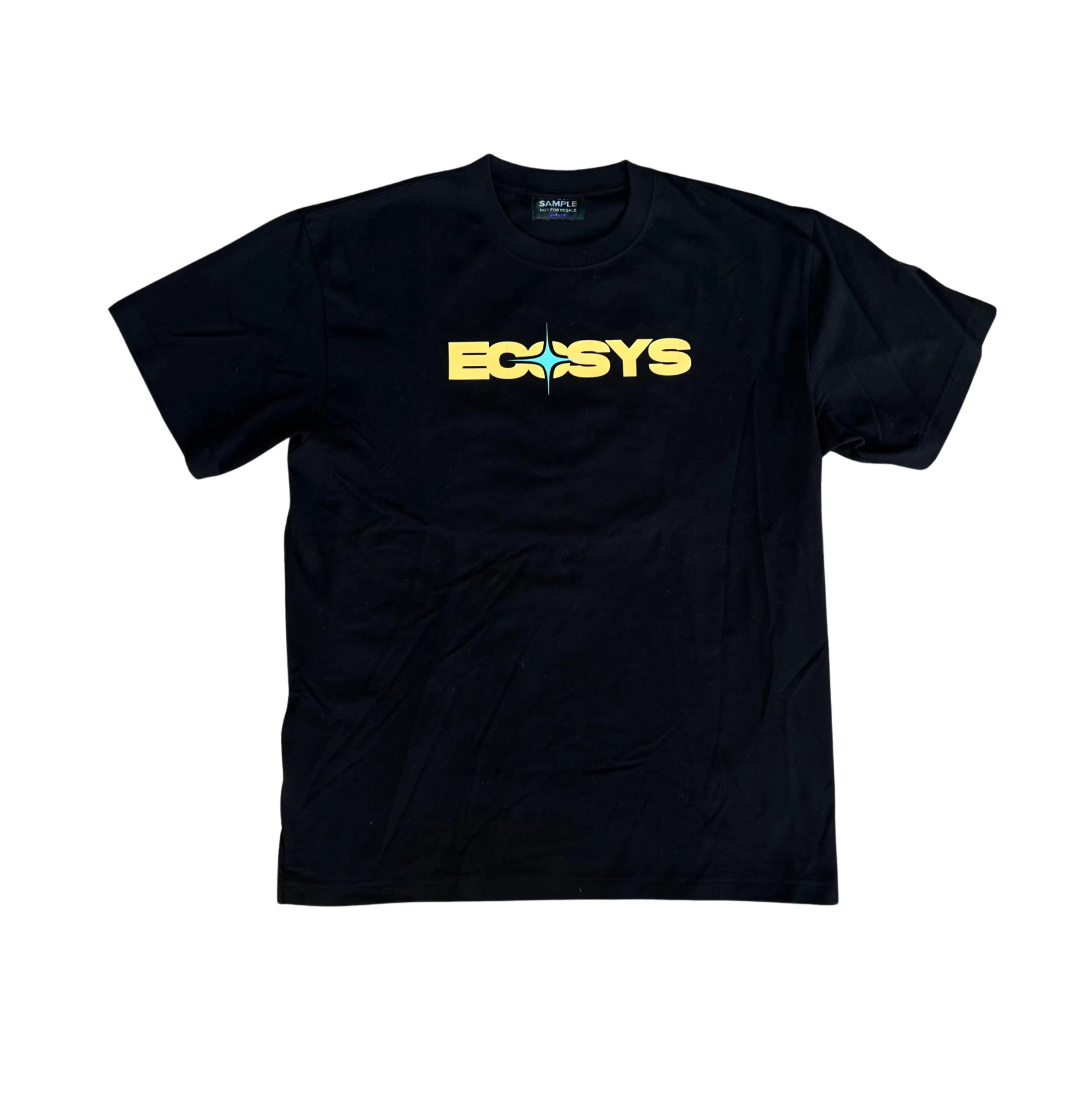 *1/1 Sample* Tee Black 009 sold by Ecosys LA product image thumbnail 2