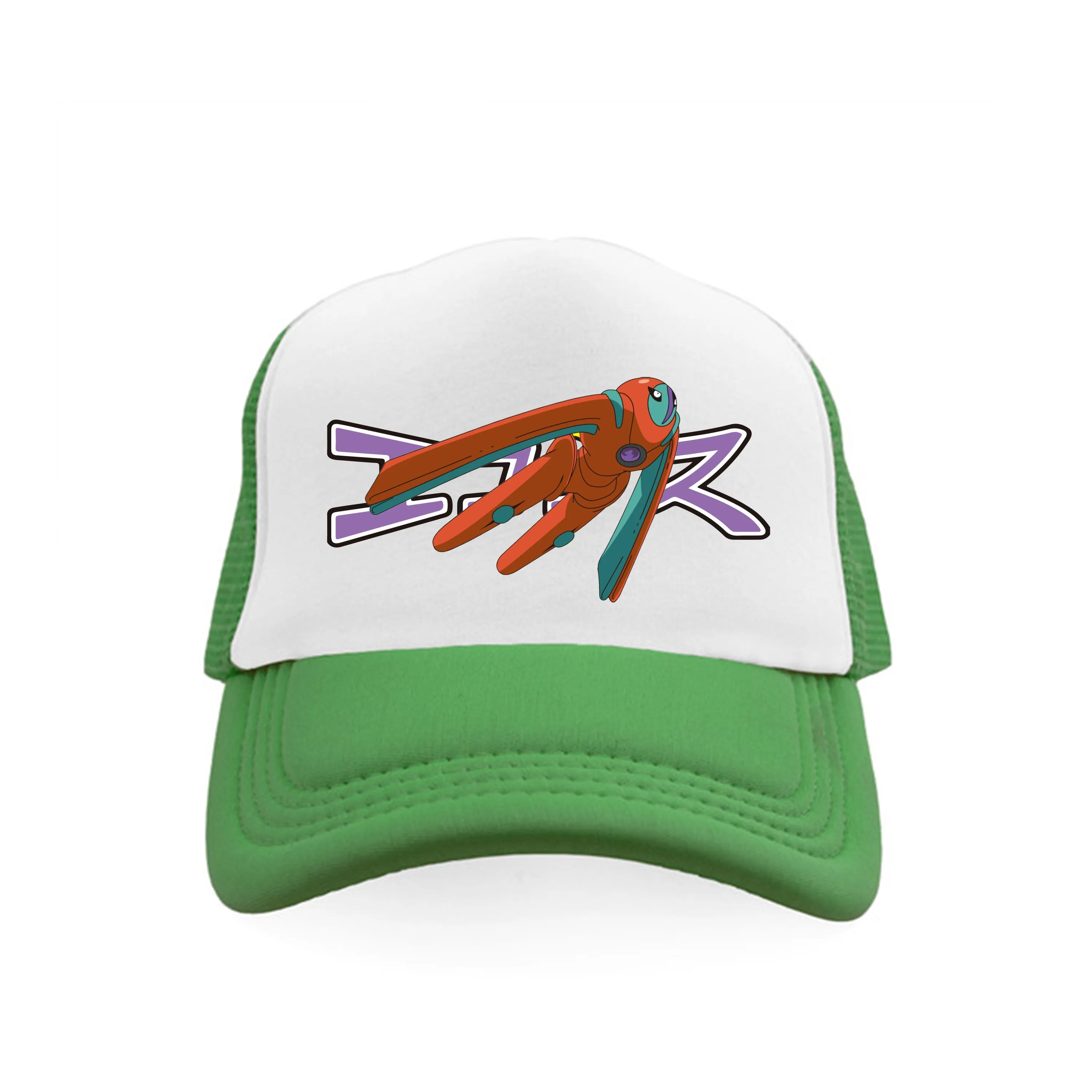 *SAMPLE* Deoxys Trucker Hat Green sold by Ecosys LA