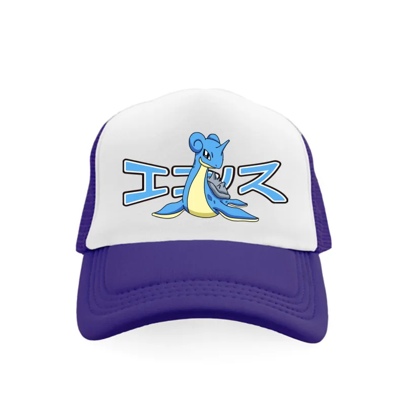 *SAMPLE* Lapras Trucker Hat Purple sold by Ecosys LA