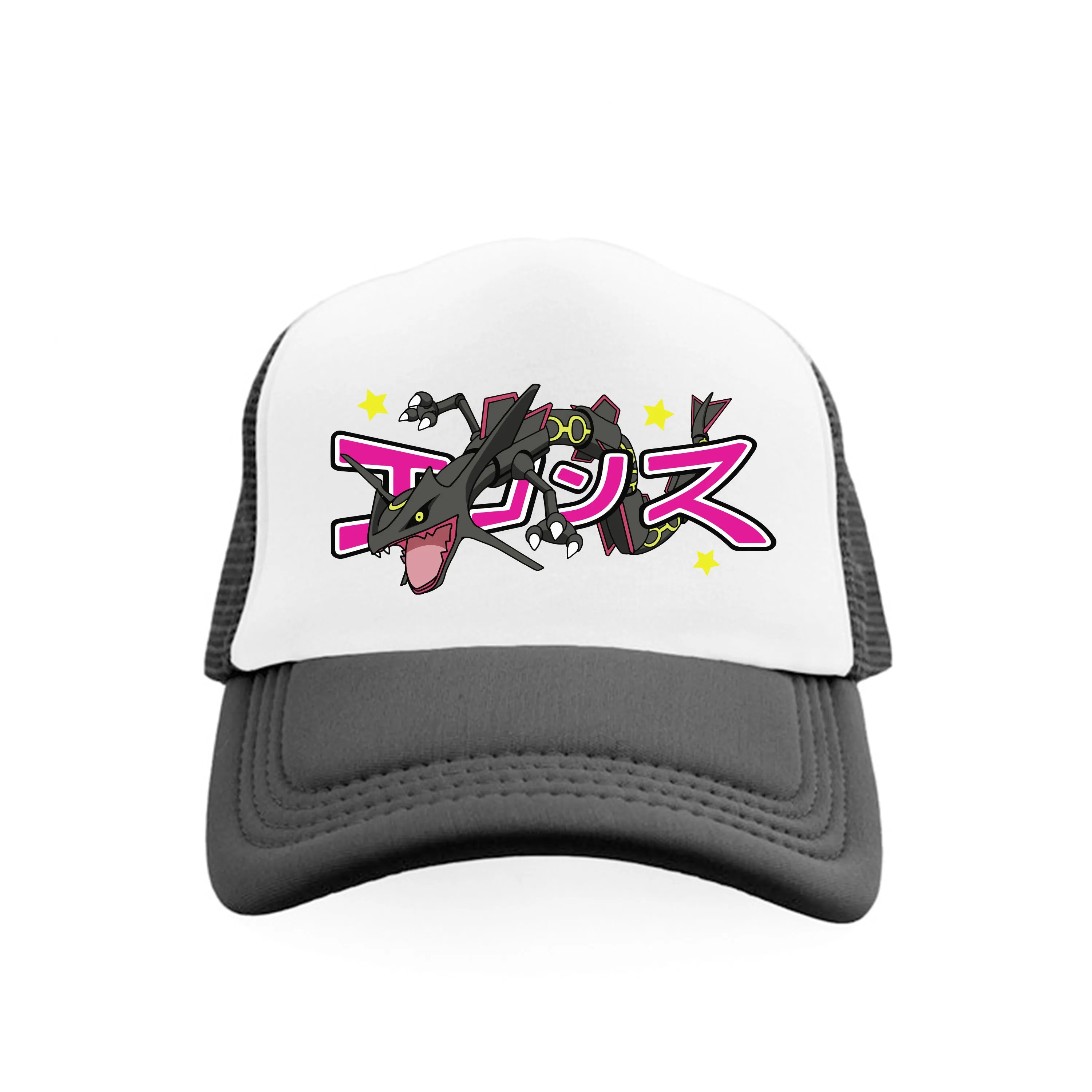 *SAMPLE* Shiny Rayquaza Trucker Hat Black sold by Ecosys LA