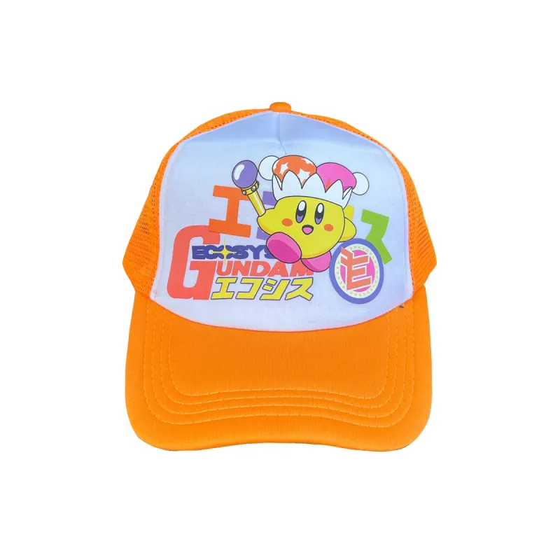 * 1/1 SAMPLE* Trucker Hat Orange sold by Ecosys LA