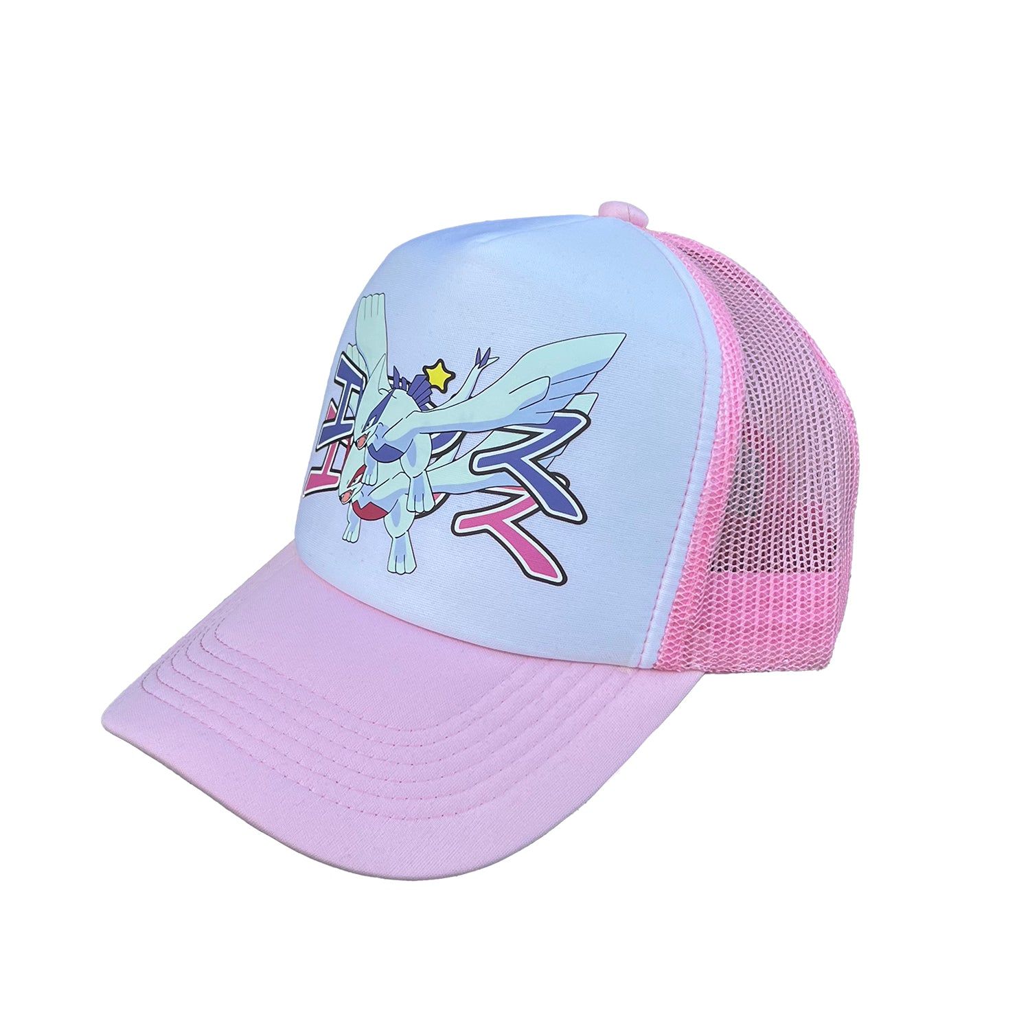 * 1/1 SAMPLE* Trucker Hat Pink sold by Ecosys LA product image thumbnail 3