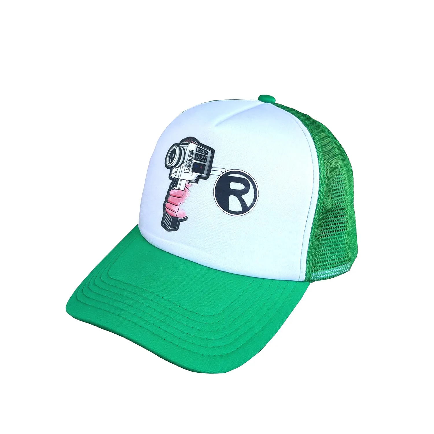 * 1/1 SAMPLE* Trucker Hat Green sold by Ecosys LA product image thumbnail 2