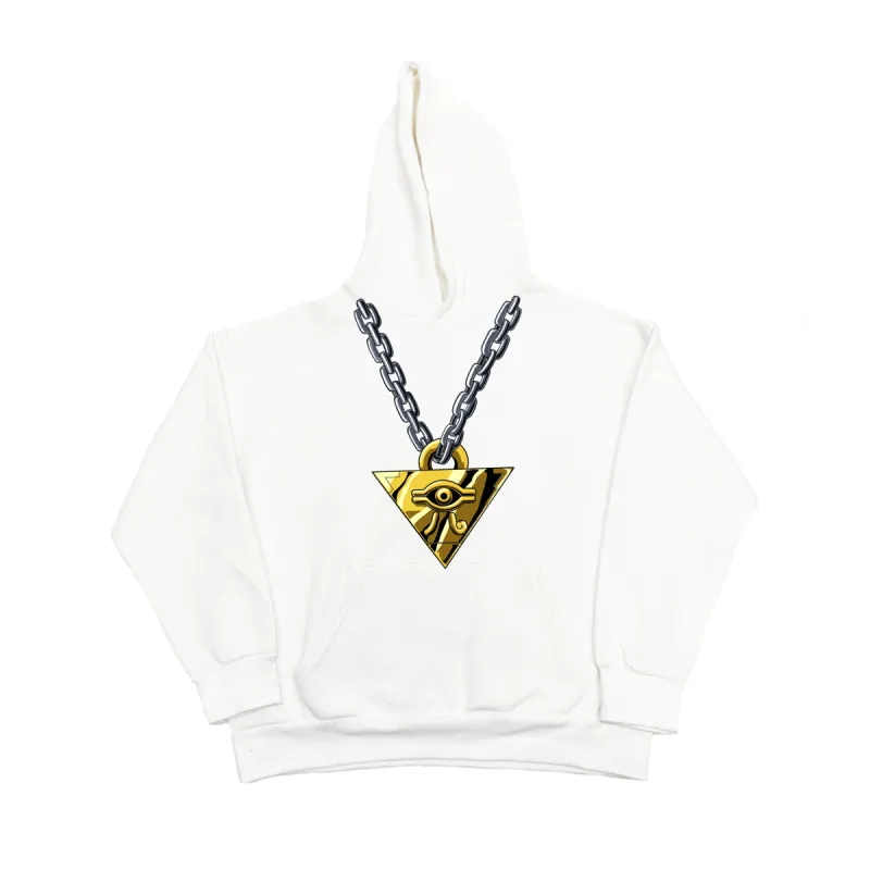 *SECRET* Ultimagear Millennium Puzzle Hoodie White sold by Ecosys LA