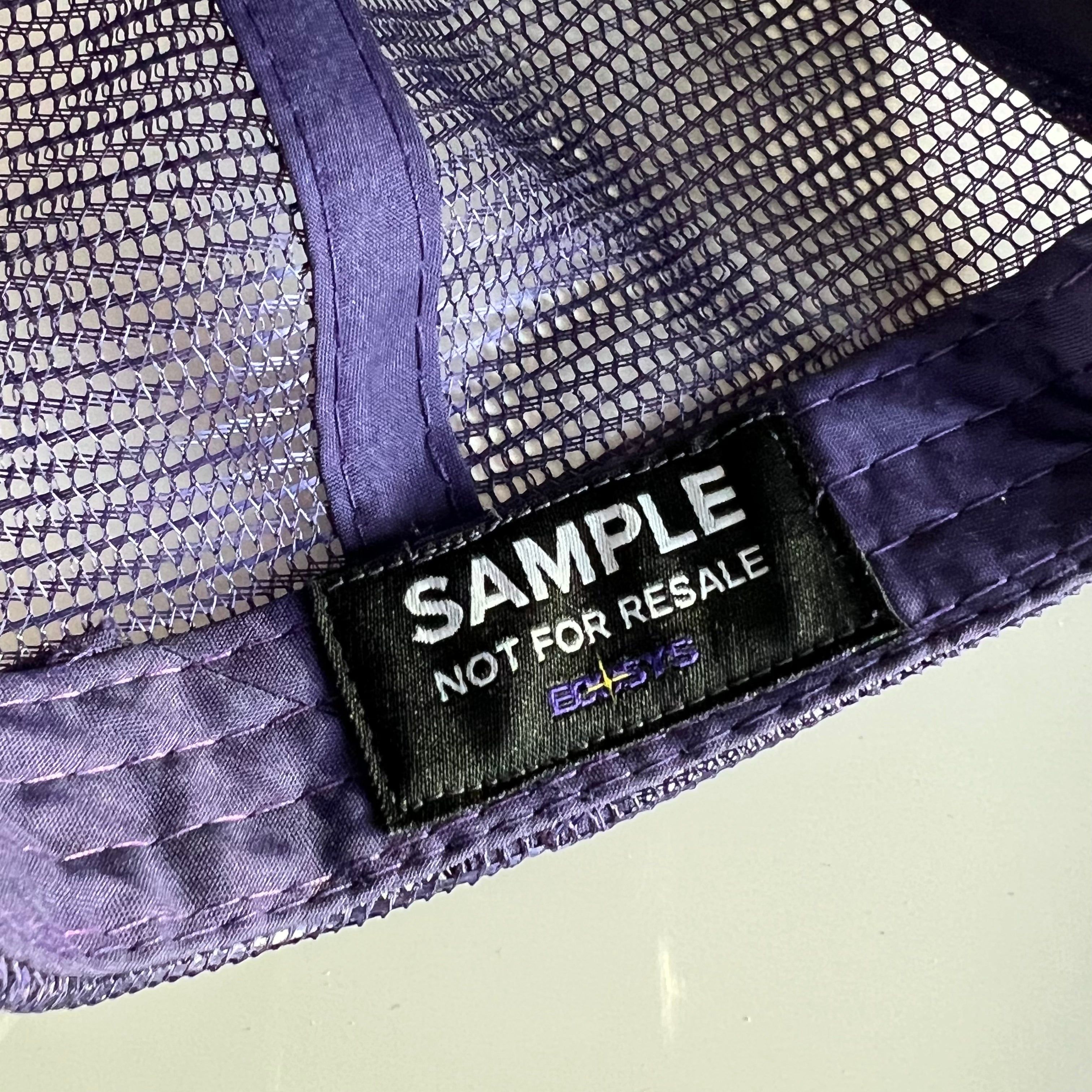 * 1/1 SAMPLE* Trucker Hat Purple sold by Ecosys LA product image thumbnail 4