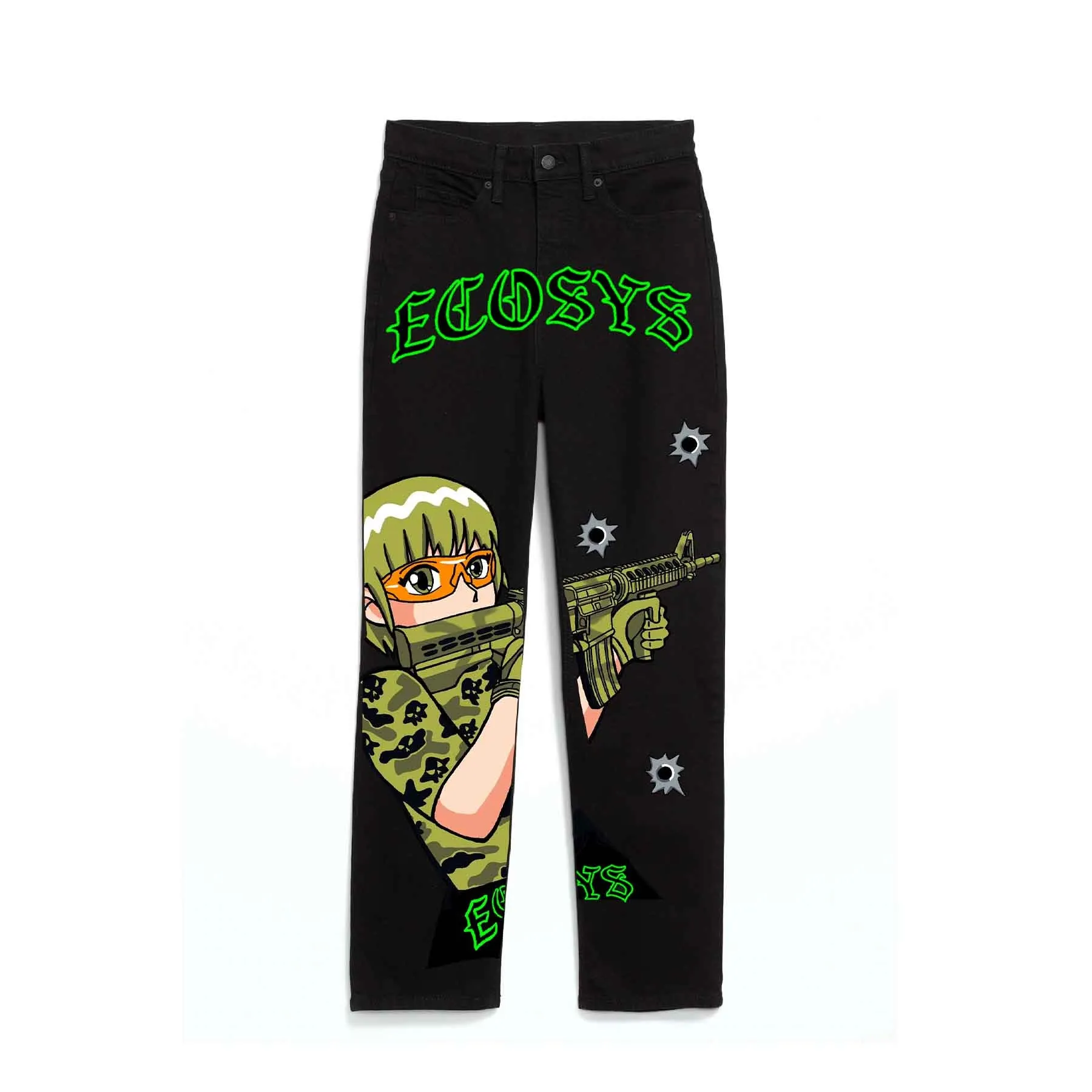 Camo Girl Jeans sold by Ecosys LA