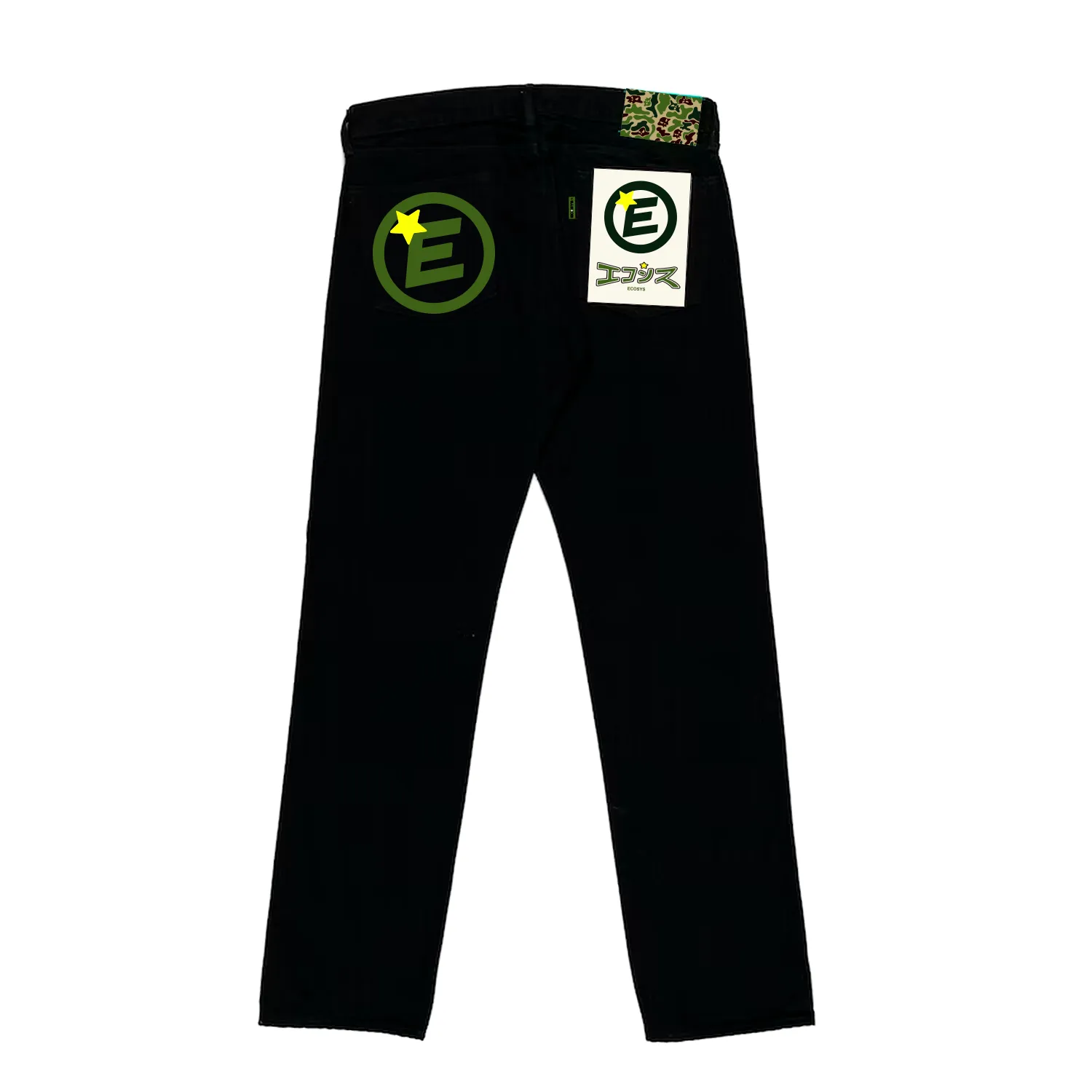 Camo Girl Jeans sold by Ecosys LA product image thumbnail 2