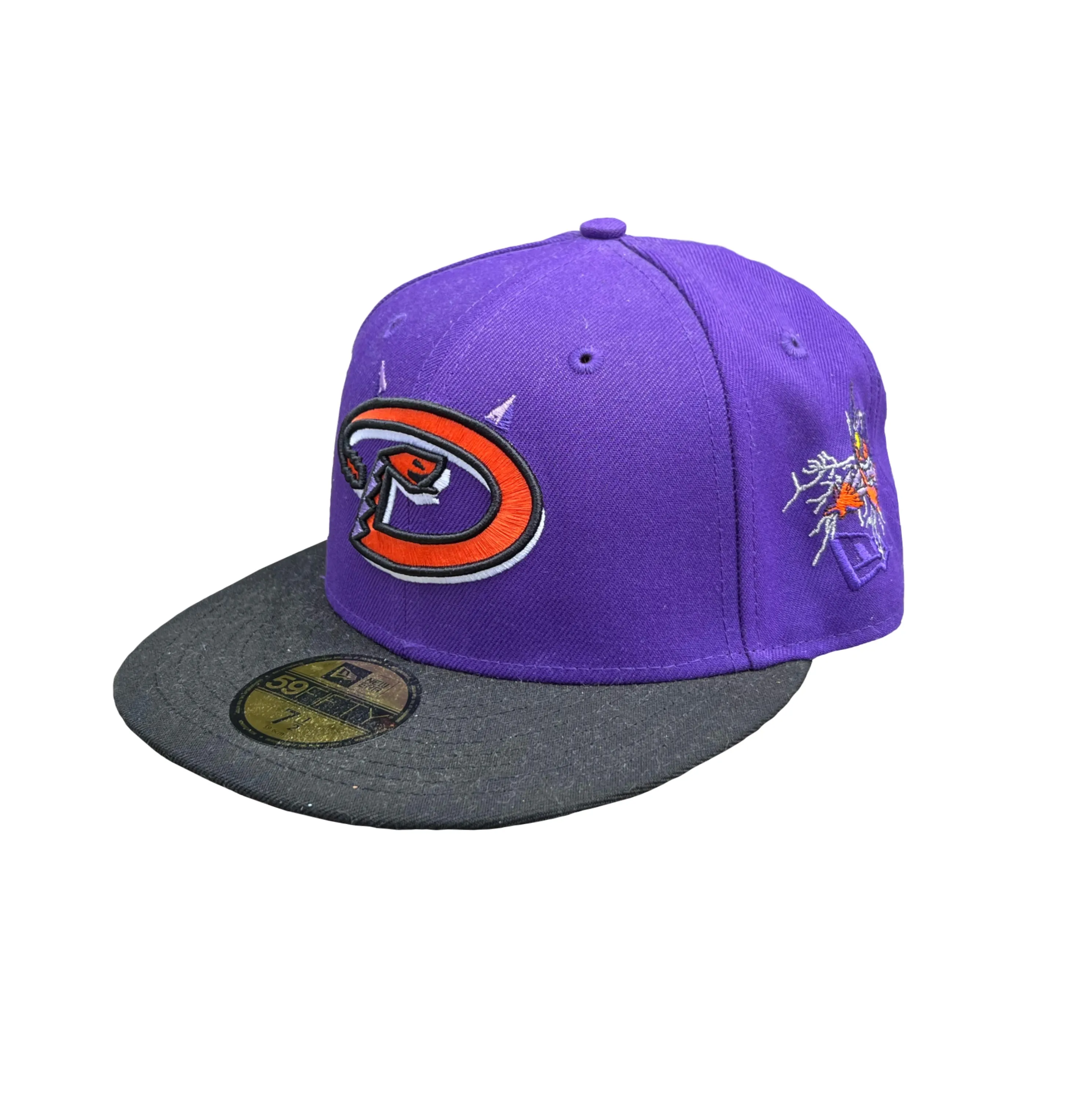 * 1/1 SAMPLE* Gengar Fitted Hat Purple sold by Ecosys LA product image thumbnail 4