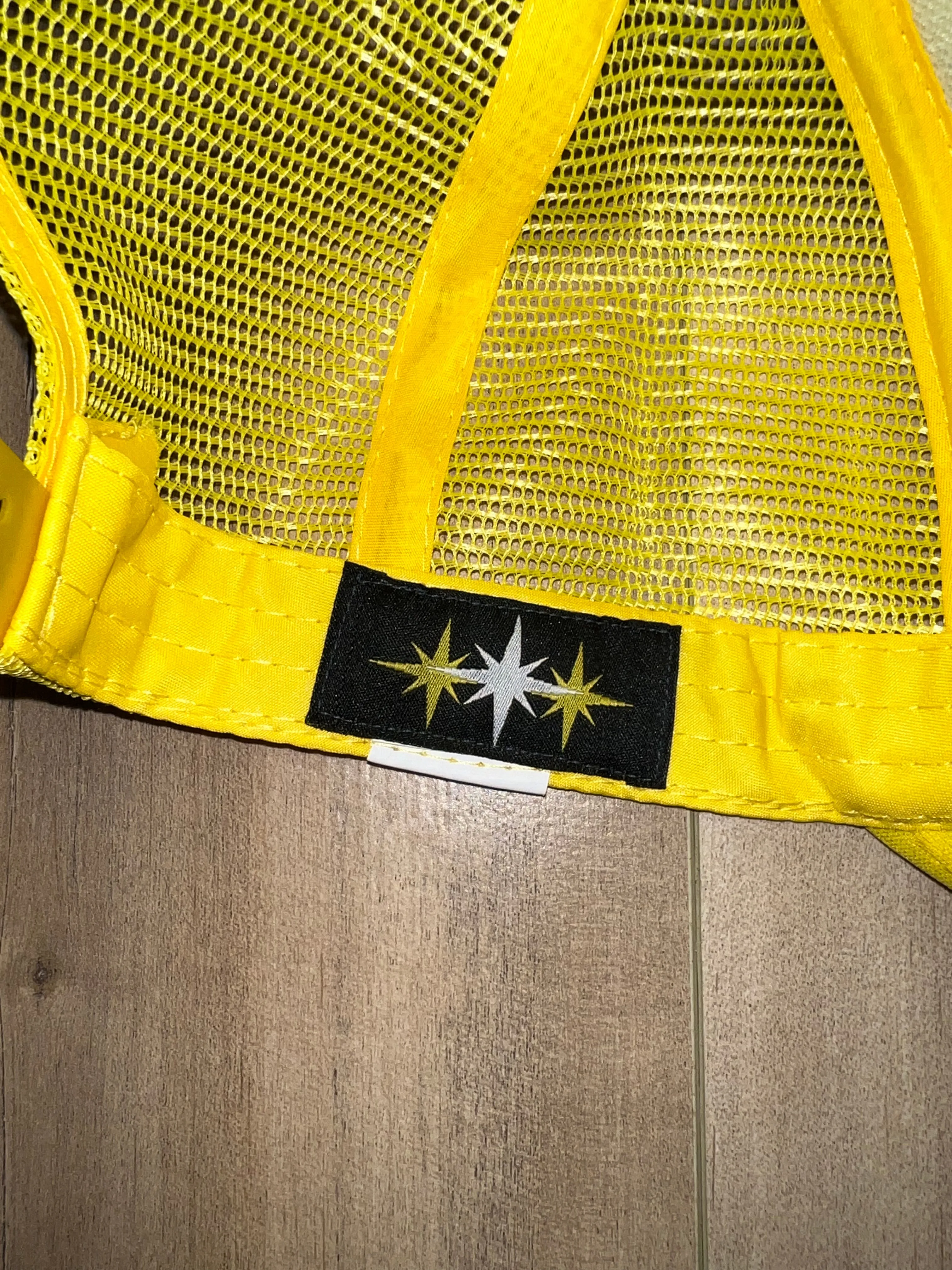 *SAMPLE* Shiny Deoxys Trucker Hat Yellow sold by Ecosys LA product image thumbnail 2