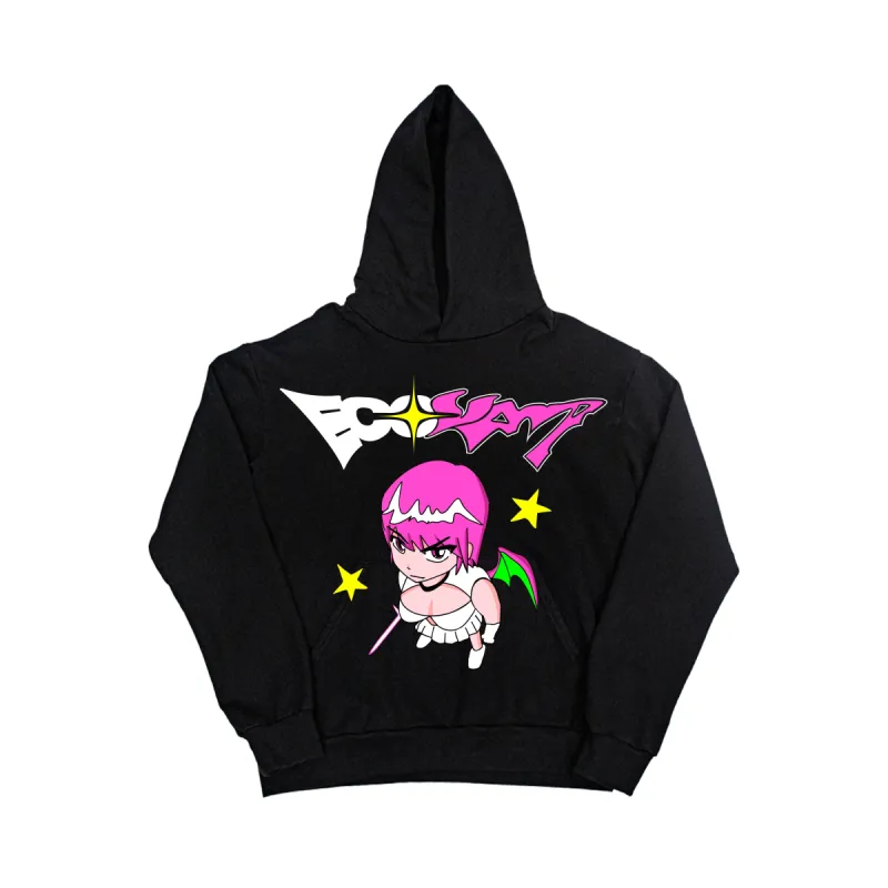 Vamprie Gril Hoodie Black sold by Ecosys LA