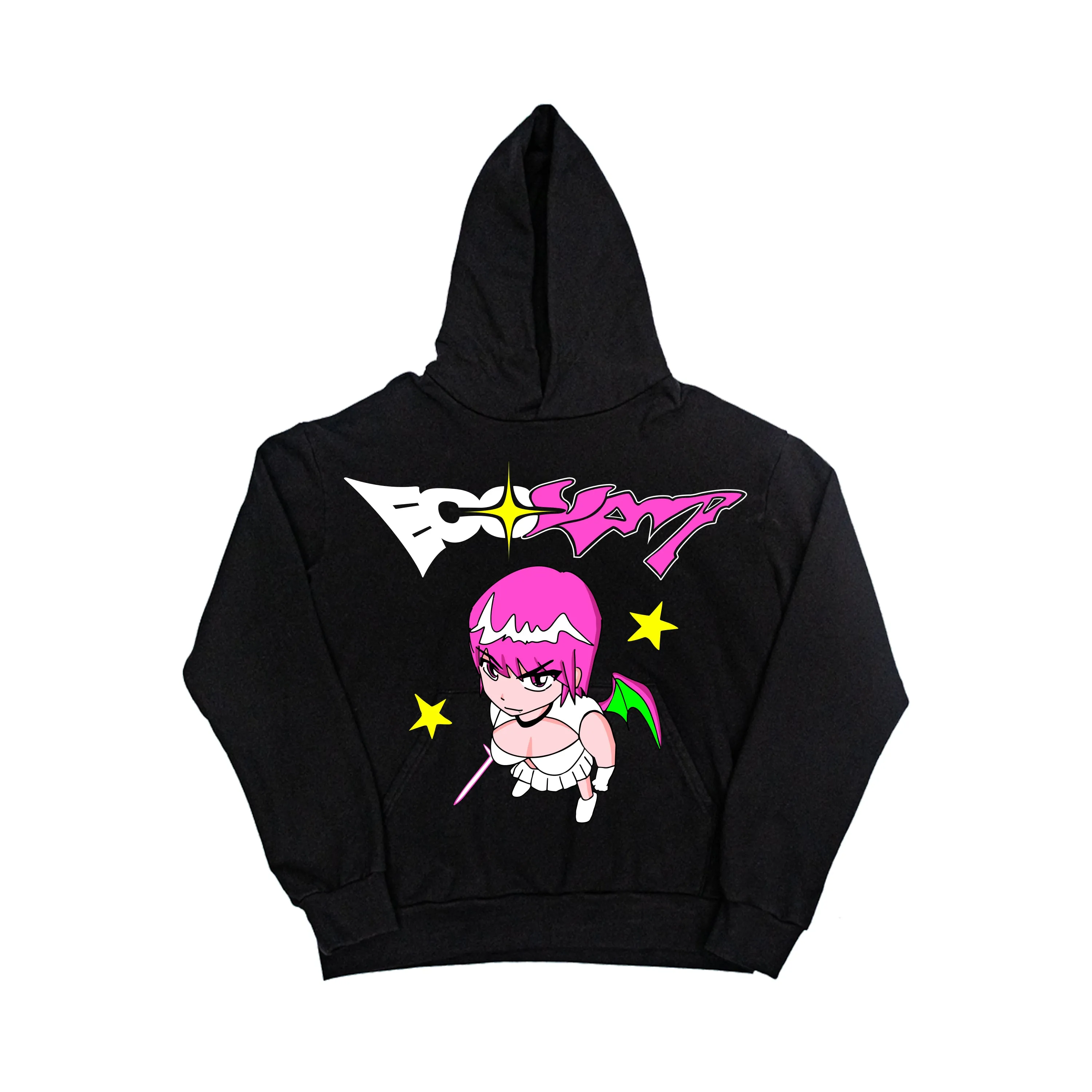 Vamprie Gril Hoodie Black sold by Ecosys LA