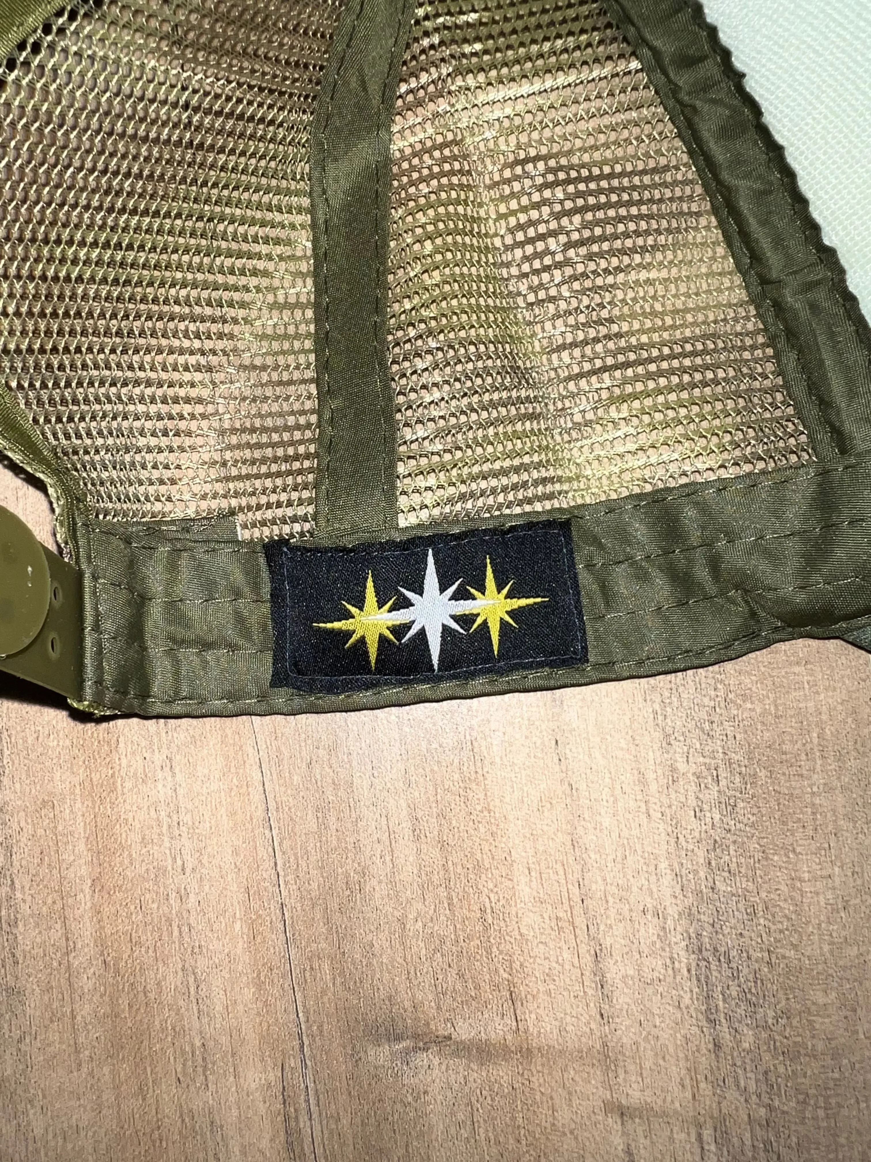 *SECRET* Embroidery Shadow Deoxys Trucker Hat Camo sold by Ecosys LA product image thumbnail 2