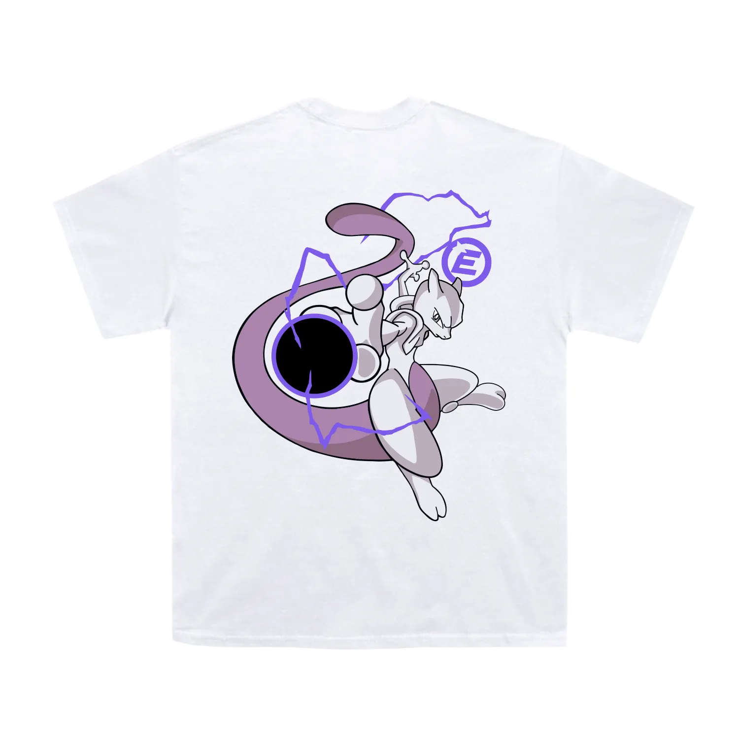 *Sample* Mewtwo Logo Tee sold by Ecosys LA product image thumbnail 3