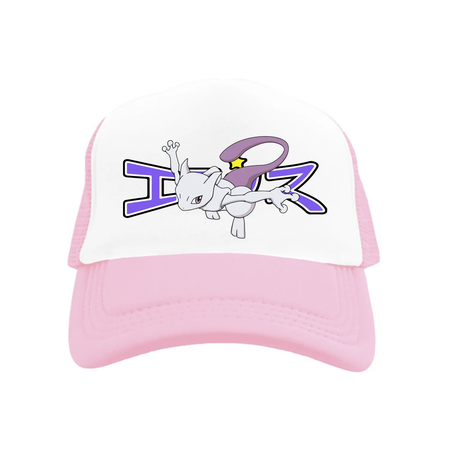 *Sample* Mewtwo Trucker Hat sold by Ecosys LA