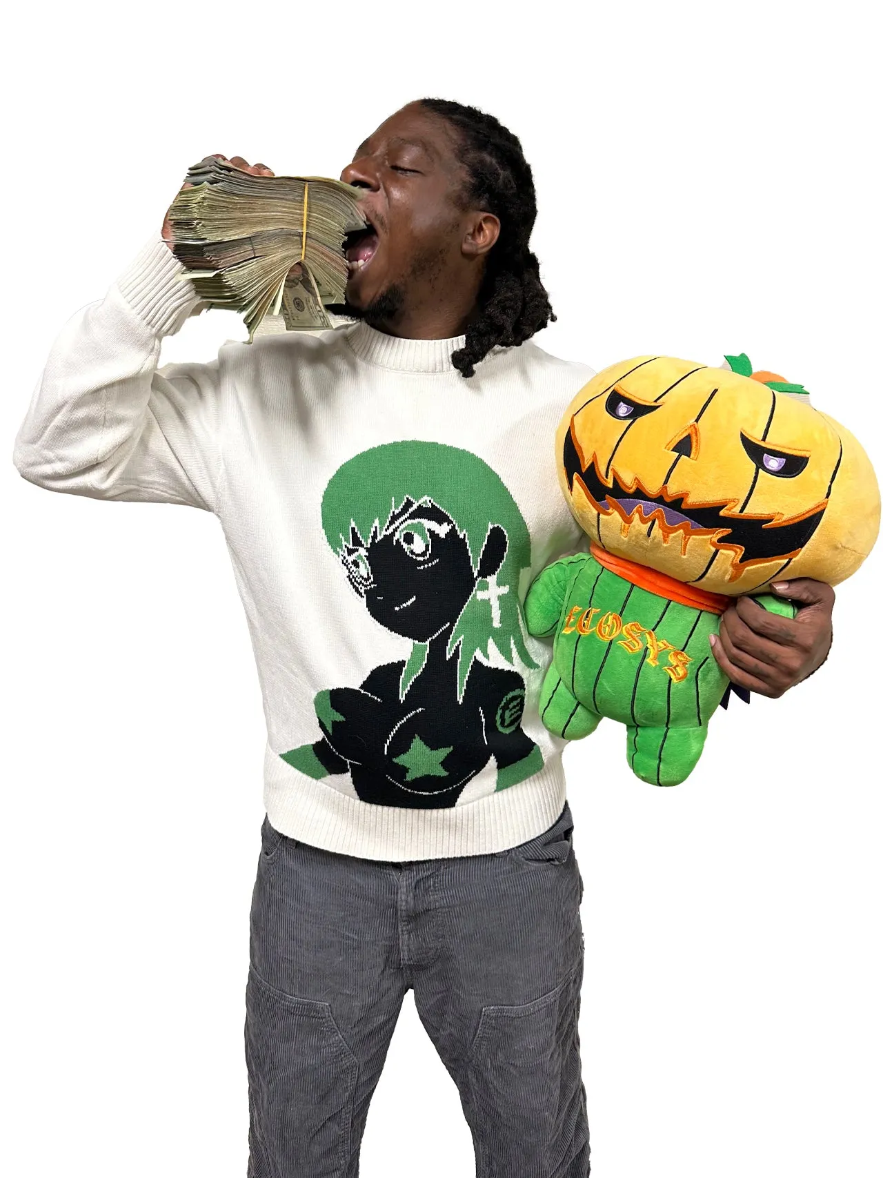 *1/1 Sample* Knitted Sweater 005 Size S sold by Ecosys LA product image thumbnail 4