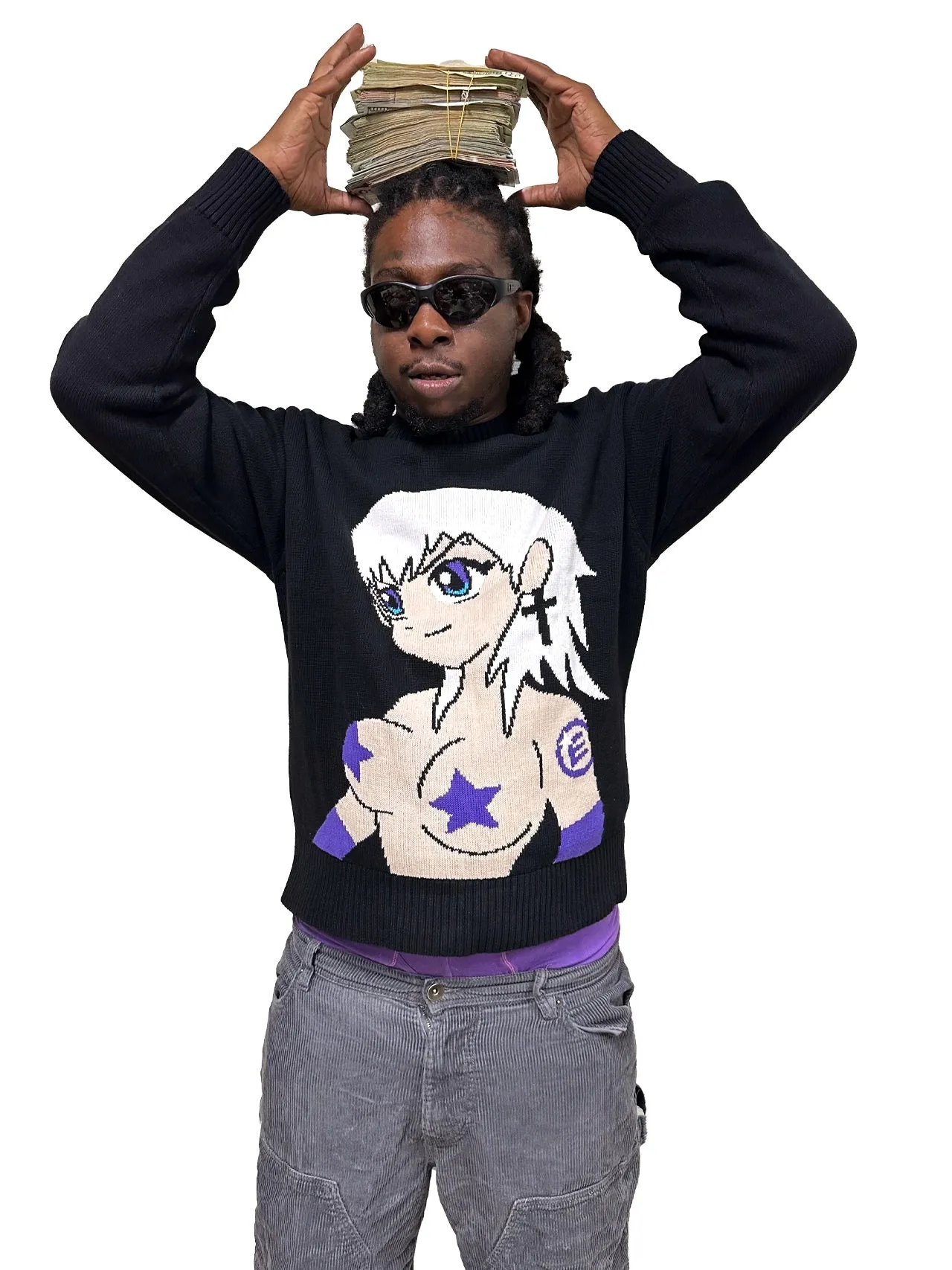 *1/1 Sample* Knitted Sweater 005 Size S sold by Ecosys LA product image thumbnail 5