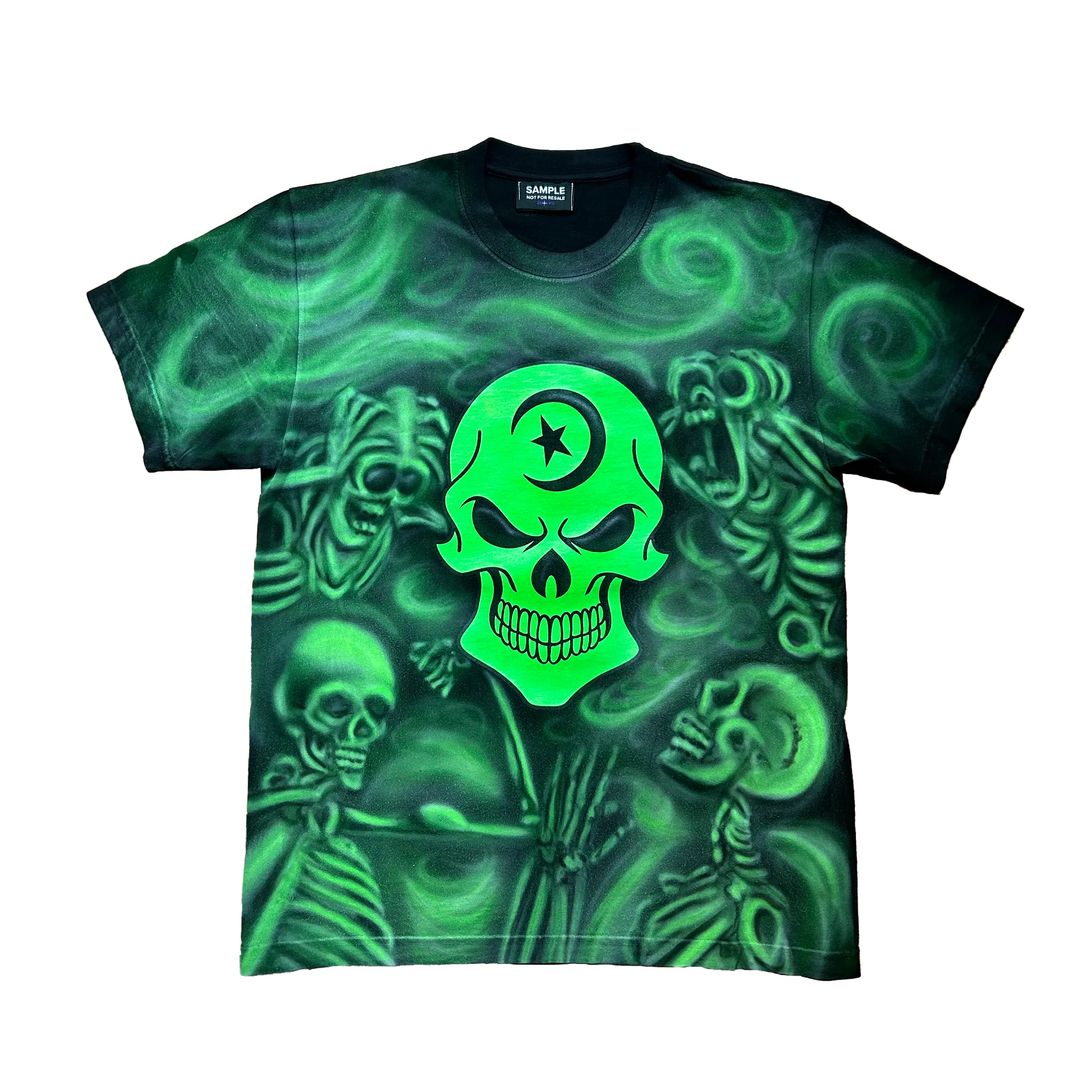*1/1 Sample* Air Brushed Tee 001 sold by Ecosys LA