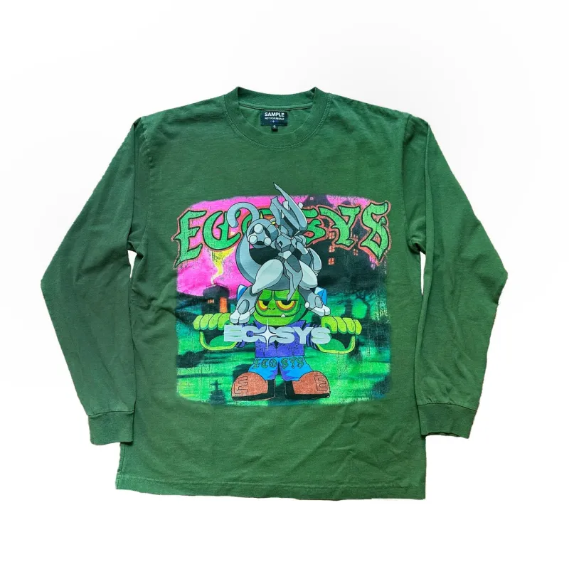 *1/1 Sample* L/S Tee 003 Size S sold by Ecosys LA