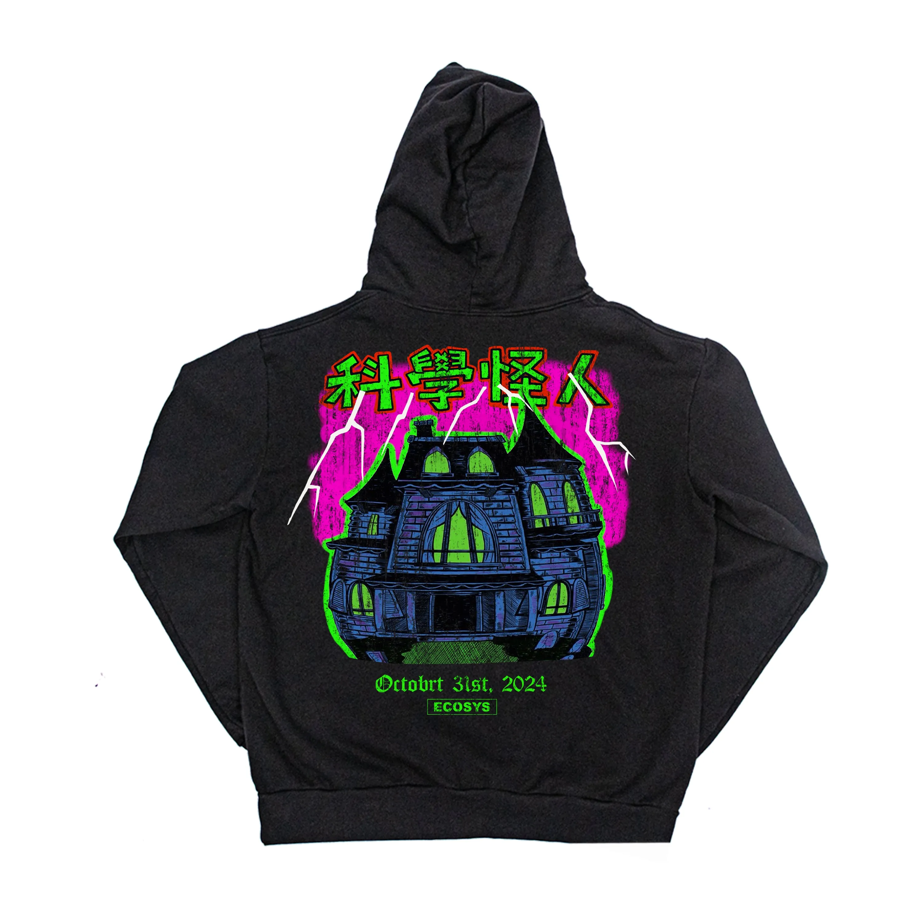 Frankenstein Hoodie sold by Ecosys LA product image thumbnail 3