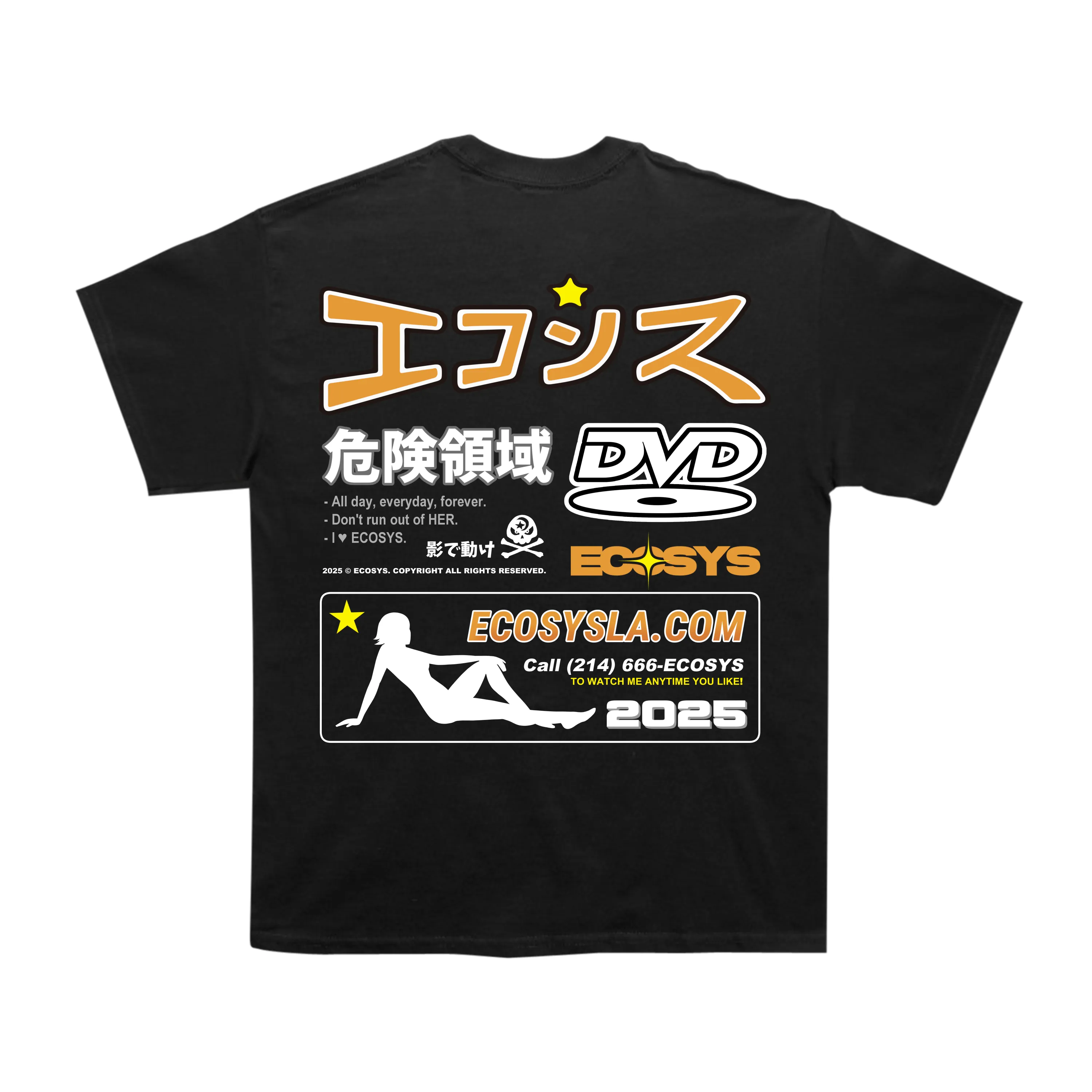 Star Girl Tee sold by Ecosys LA product image thumbnail 2