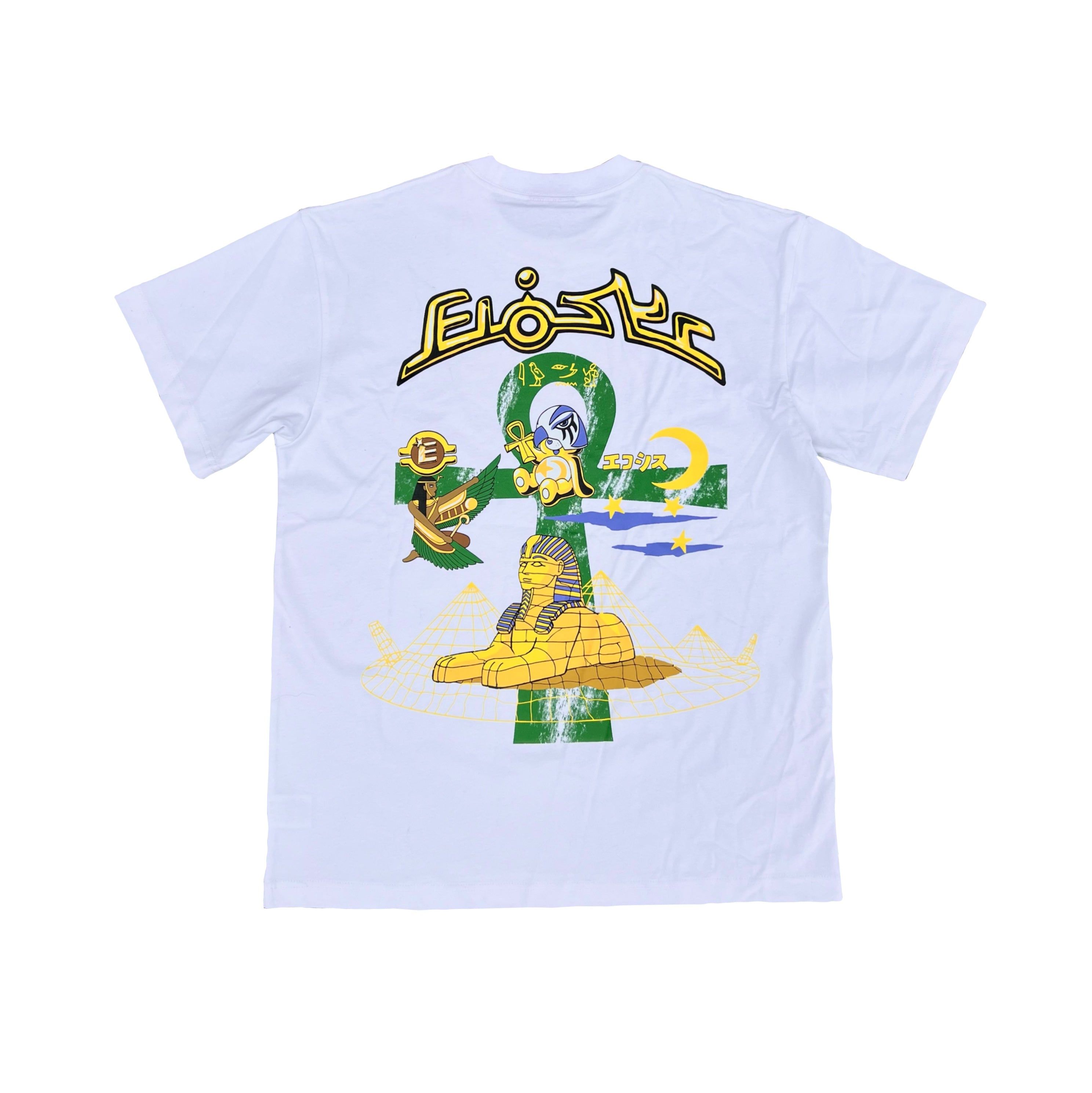 *1/1 Sample* Tee White 006 sold by Ecosys LA product image thumbnail 2