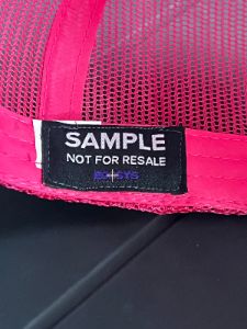 *SAMPLE* SpaceBoy Trucker Hat Pink sold by Ecosys LA