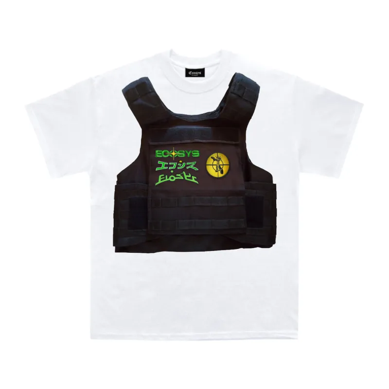 Bulletproof Tee White sold by Ecosys LA