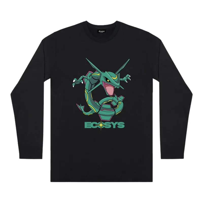 *SAMPLE* Dragon Long Sleeve Black sold by Ecosys LA