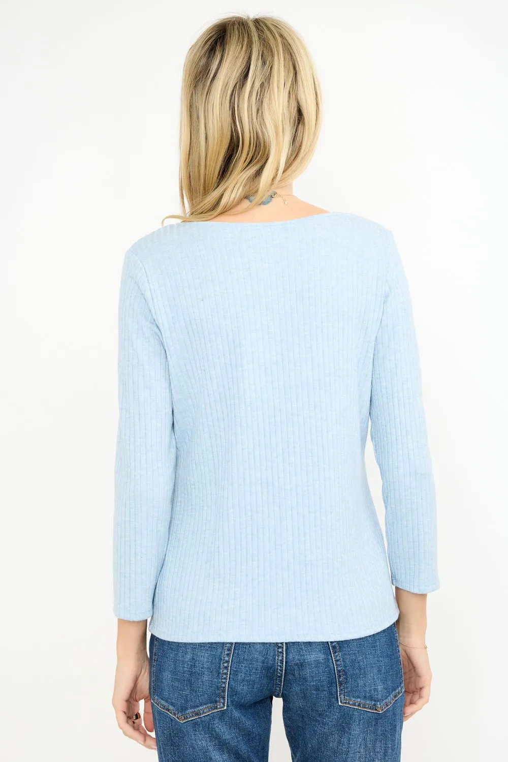 Mayola Square Neck Button Top sold by West k product image thumbnail 3