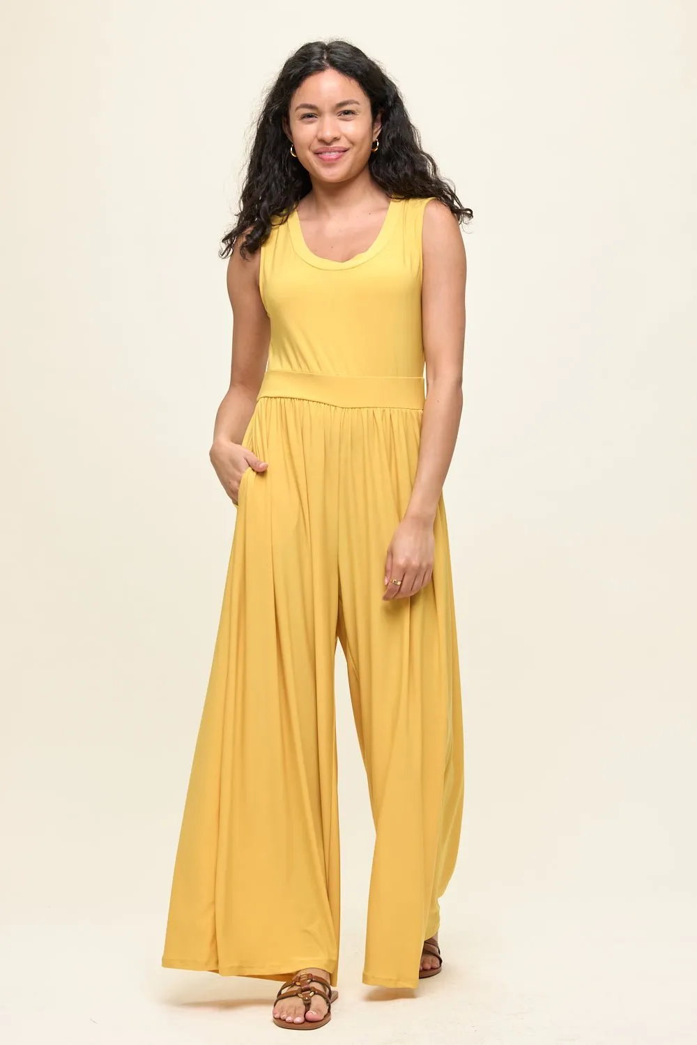 Janina Sleeveless Knit Jumpsuit sold by West k product image thumbnail 5