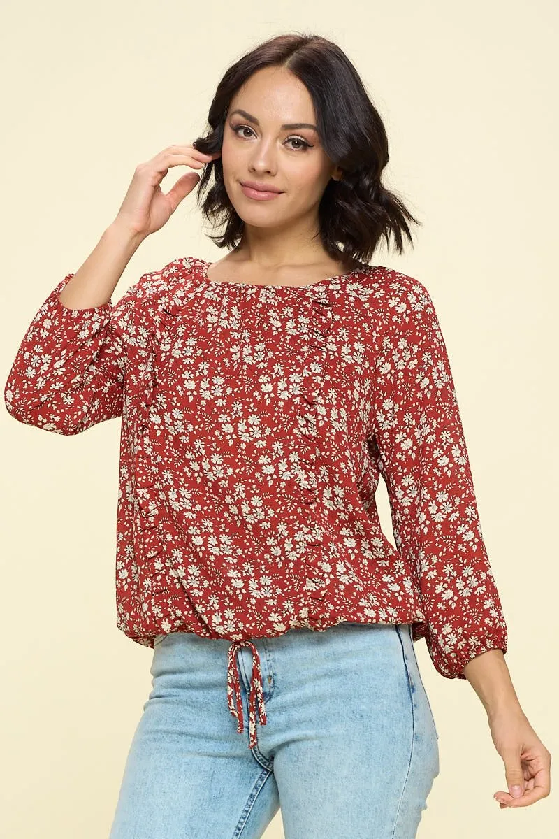 Jessica Round Neck Blouse sold by West k product image thumbnail 2