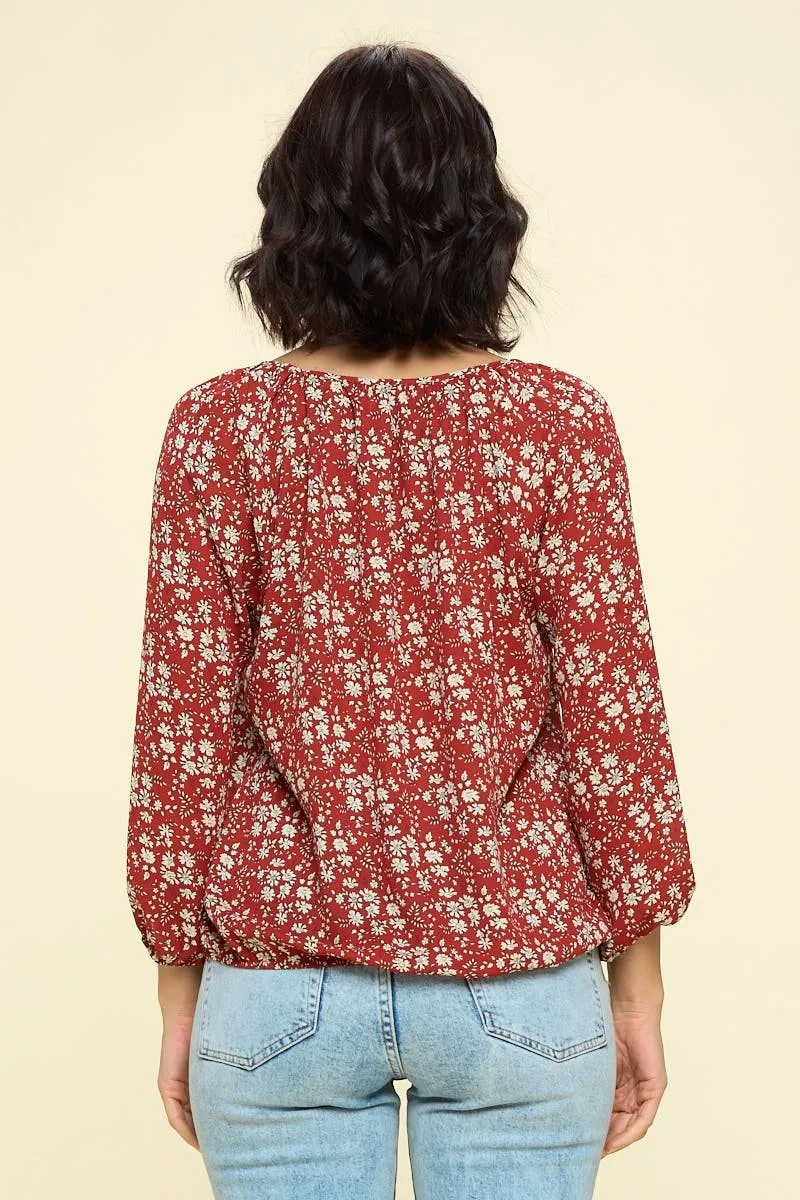 Jessica Round Neck Blouse sold by West k product image thumbnail 3