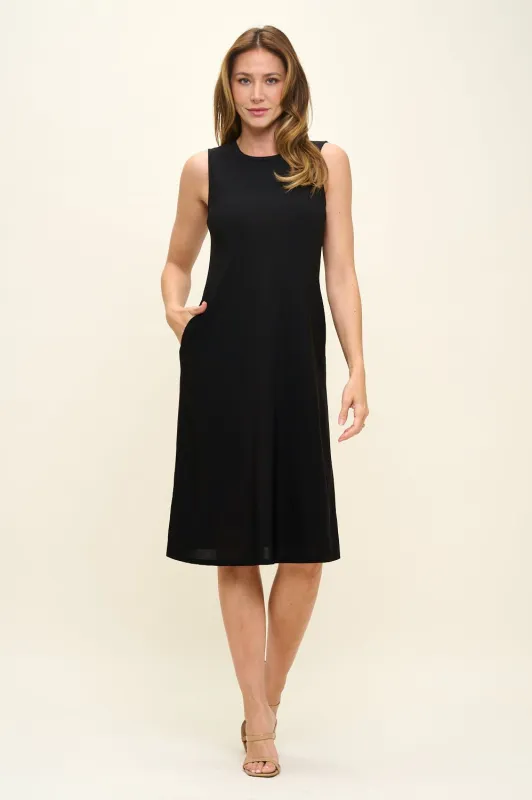 Camila Sleeveless Knee Length Dress sold by West k